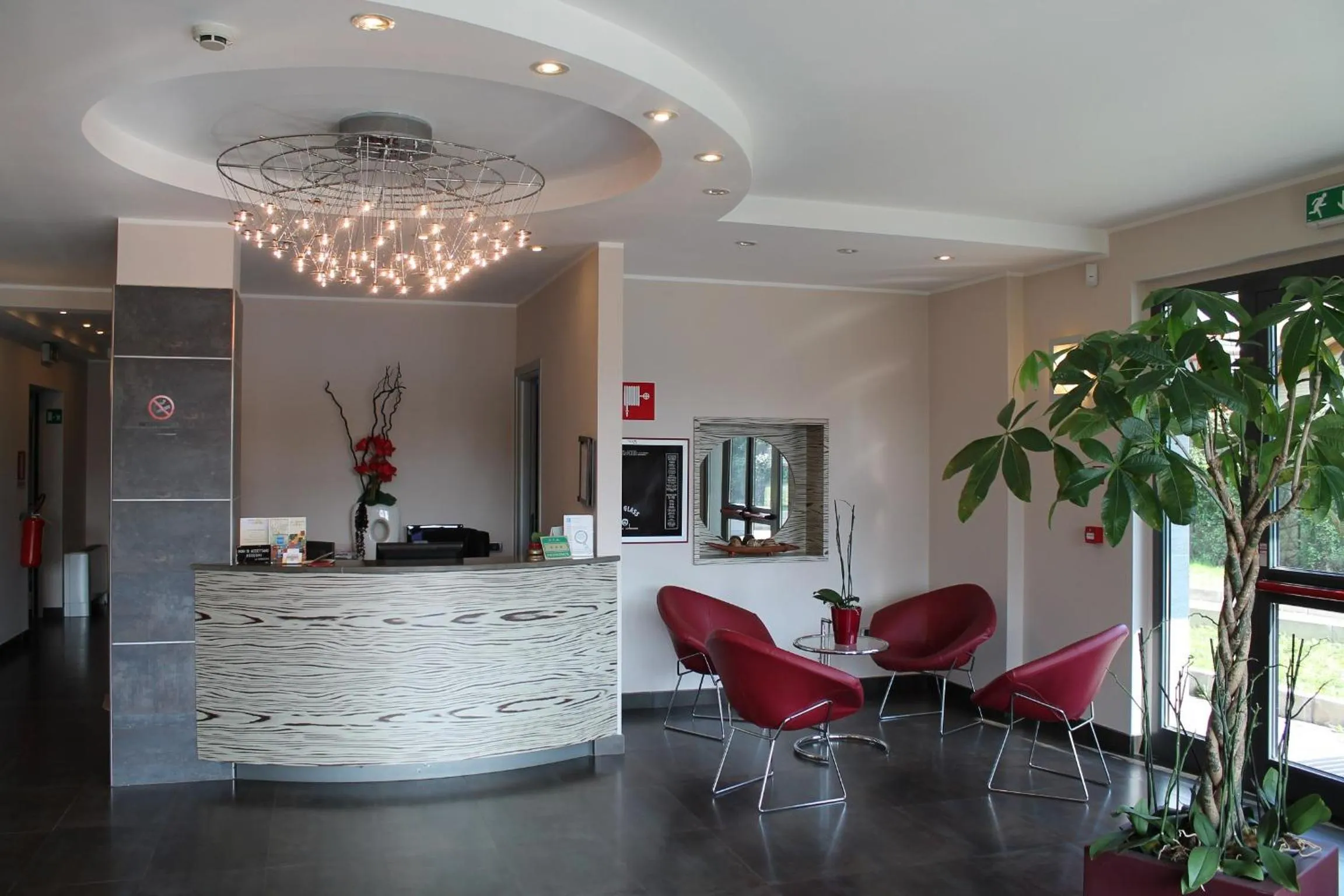 Lobby or reception in Hotel Residence Aurora