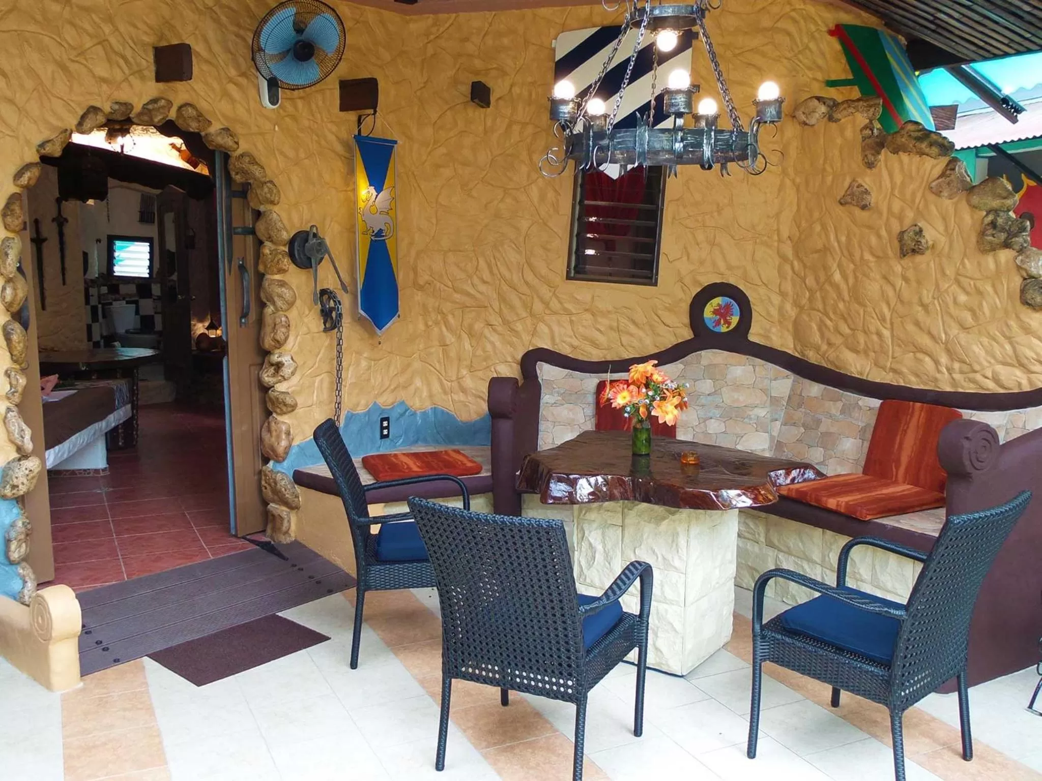 Patio in Takatuka Beach Resort