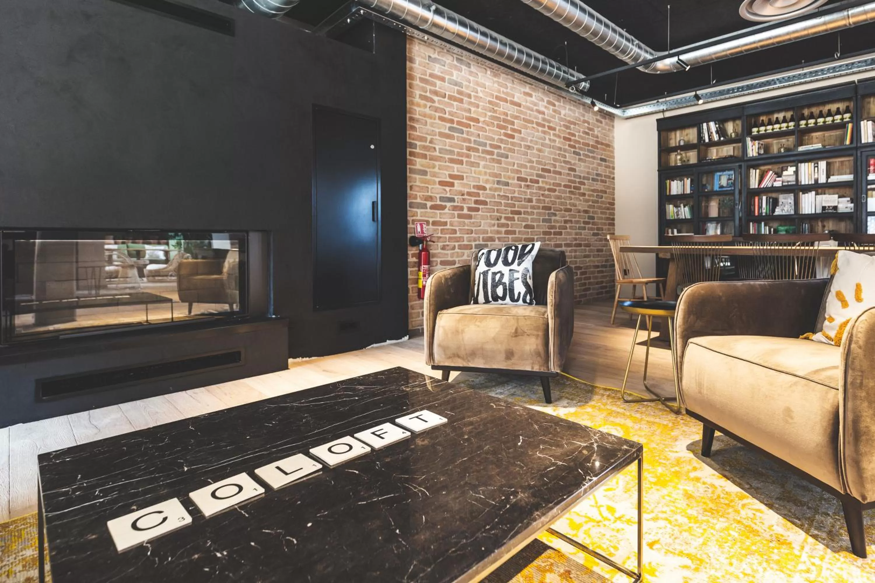 Seating area in Coloft