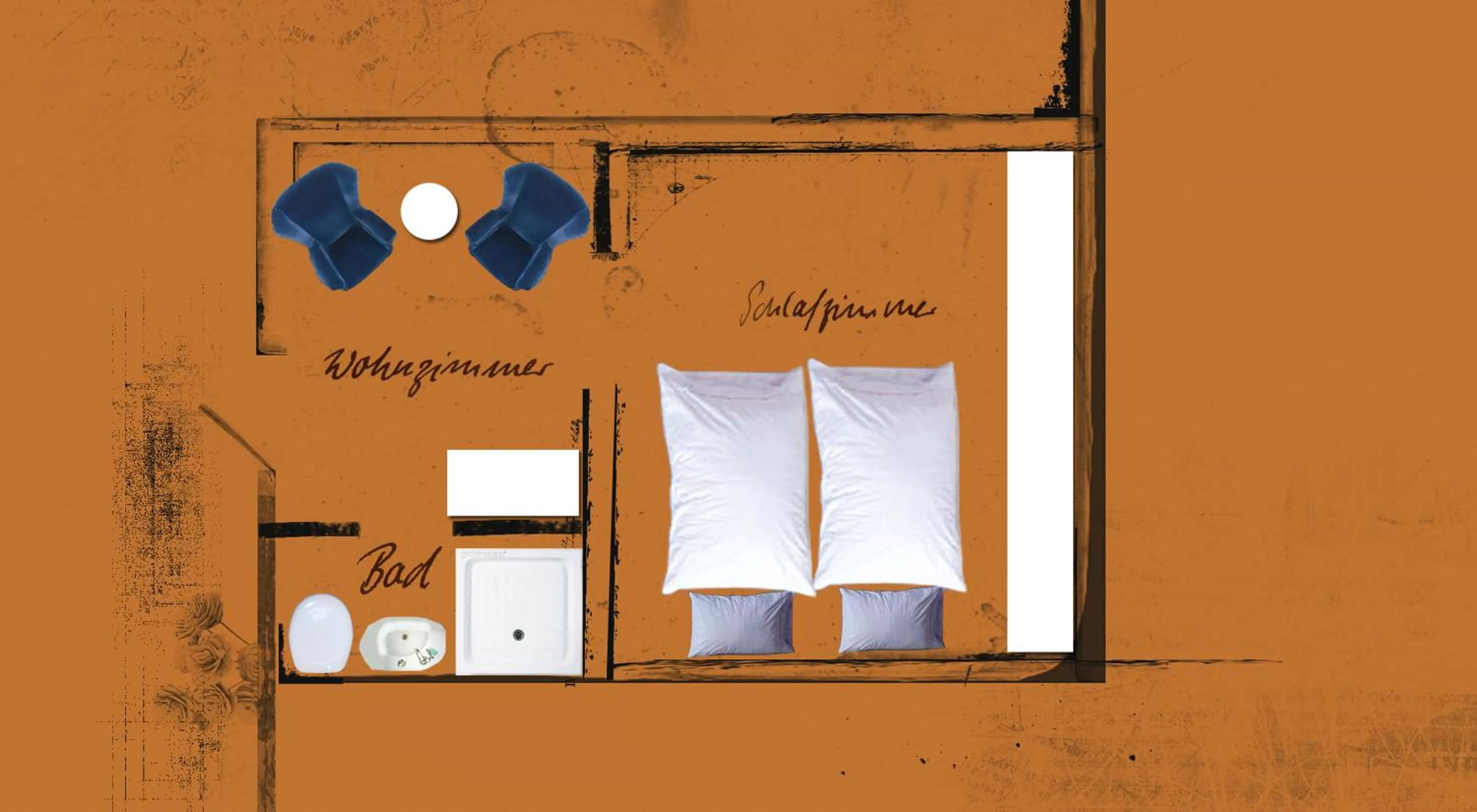 Floor Plan in Boutique Hotel Haus Noge Sylt - Kapitaenshaus strandnah