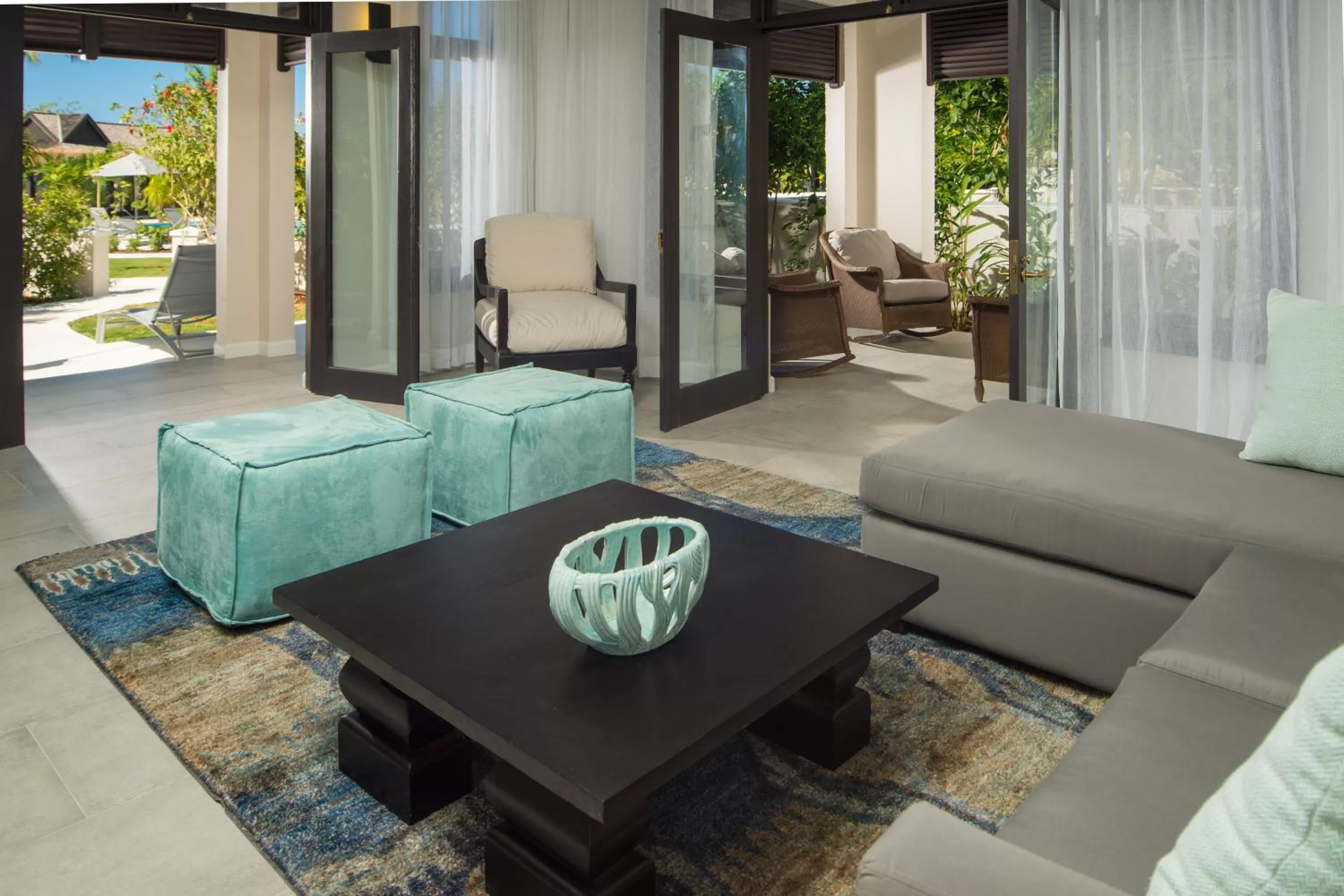 Seating area in The Cliff Hotel