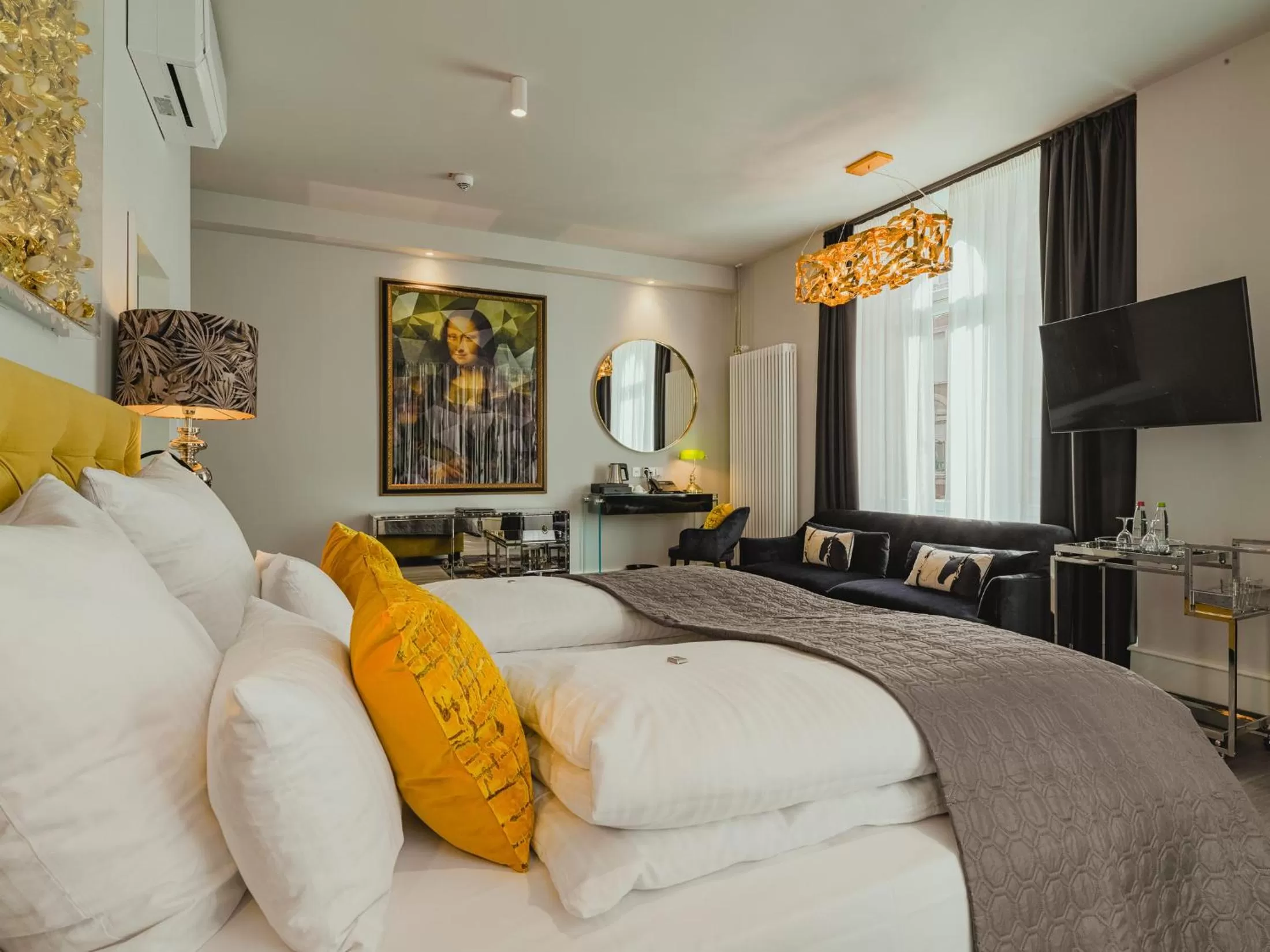 Bed in BS Boutique Hotel