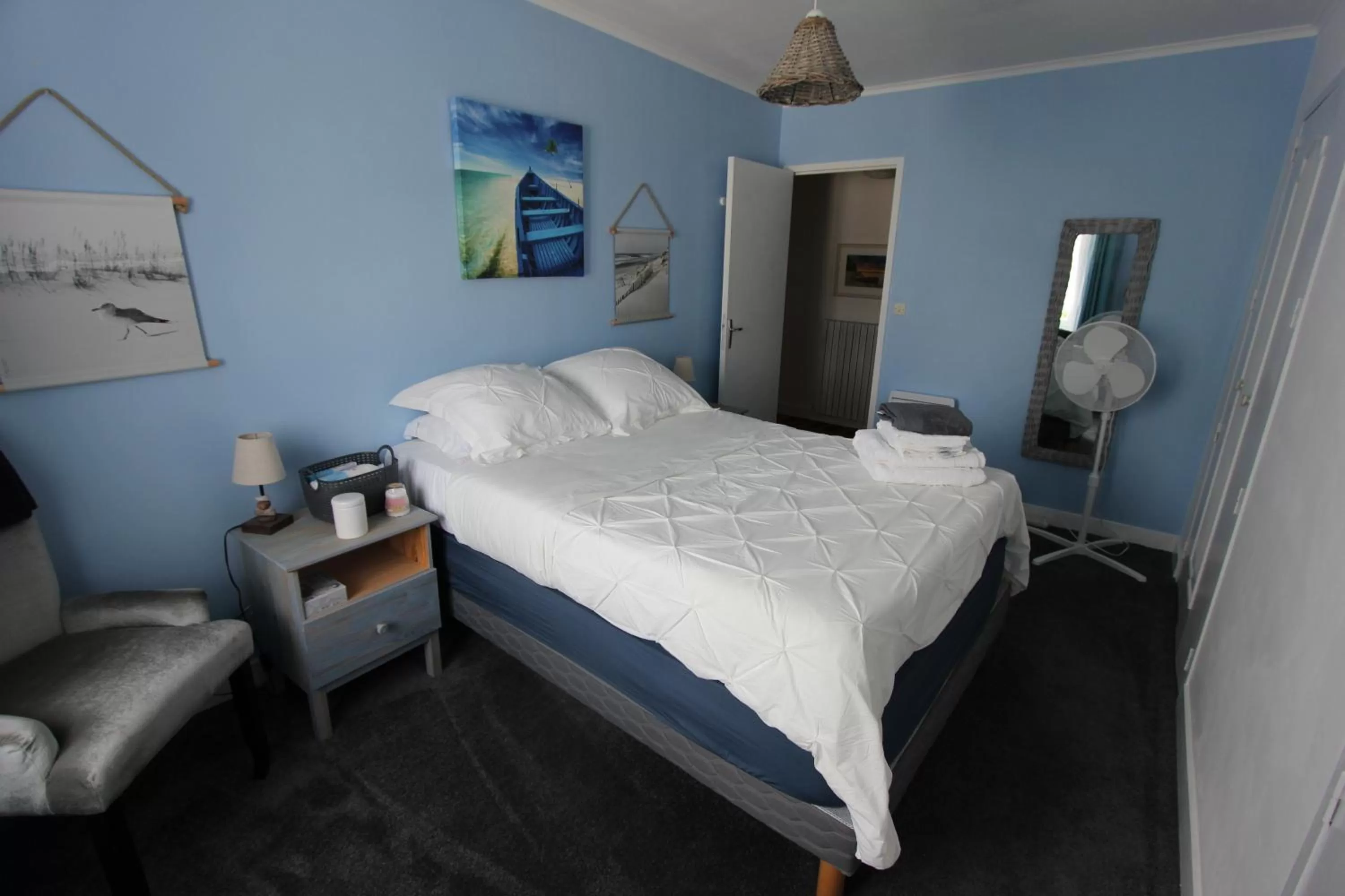 Bed in La Charentaise des Lilas