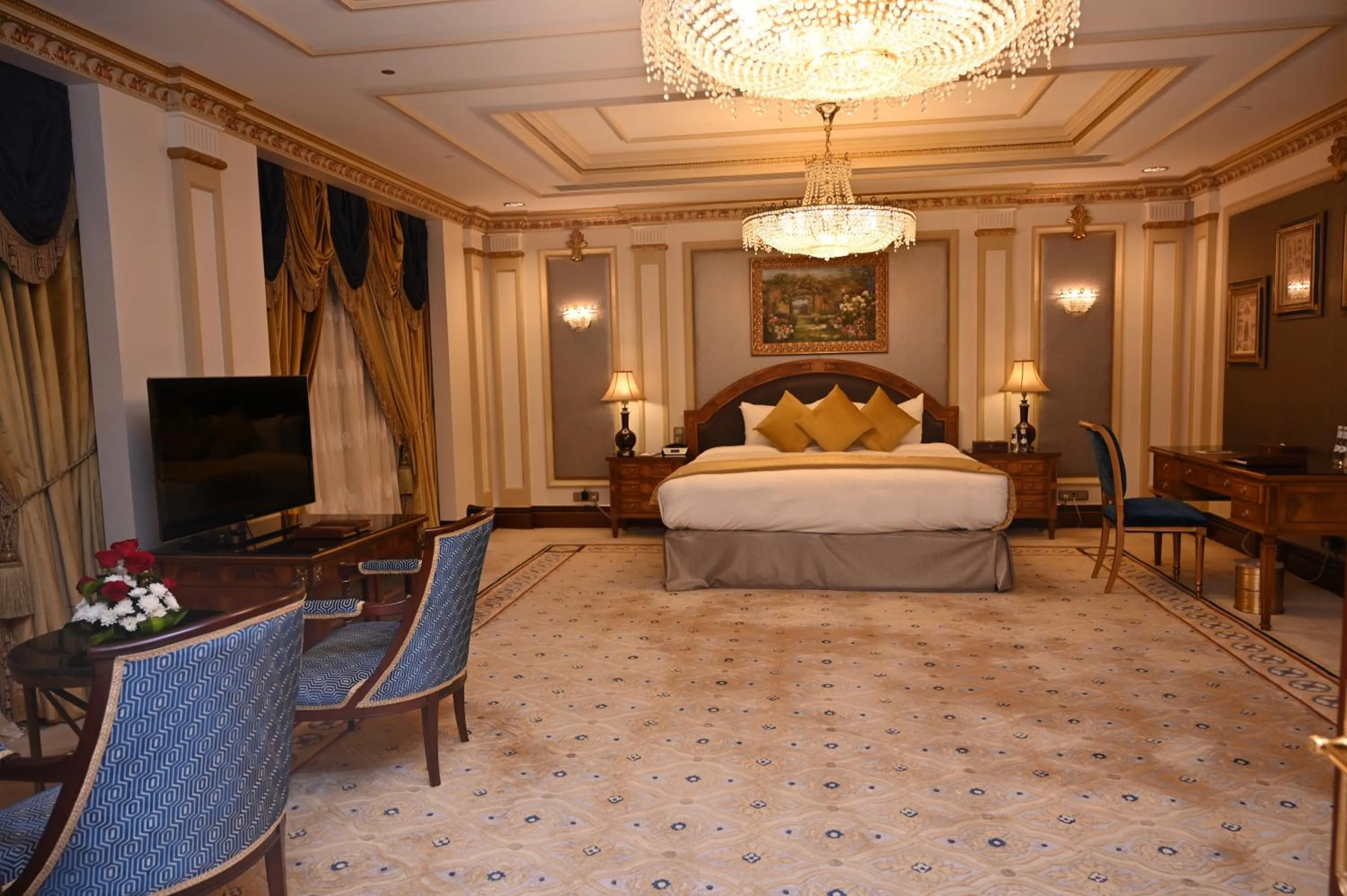 Bed in Dar Al Taqwa Hotel