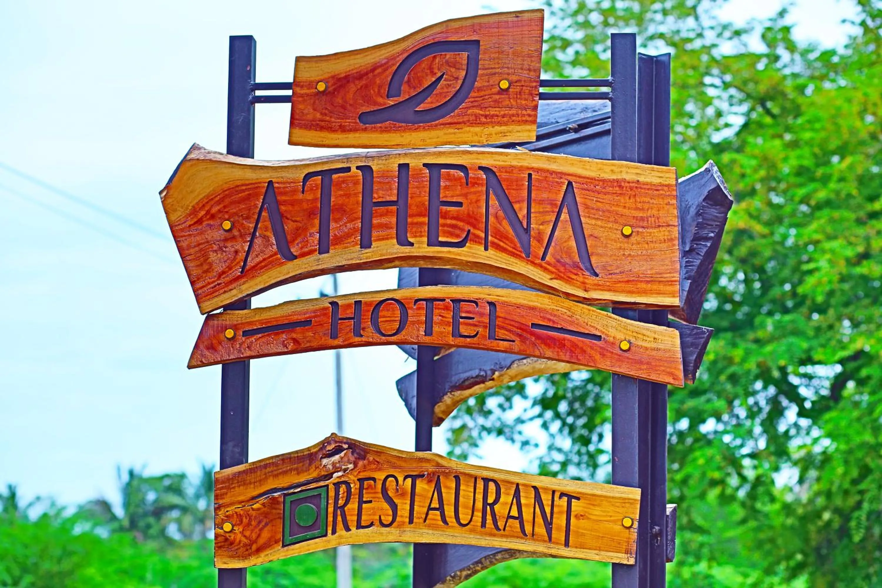 Property logo or sign in Athena Hotel