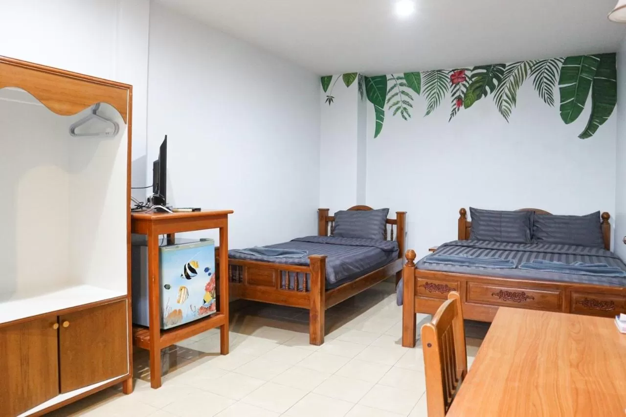 Bed in My Friends Hotel