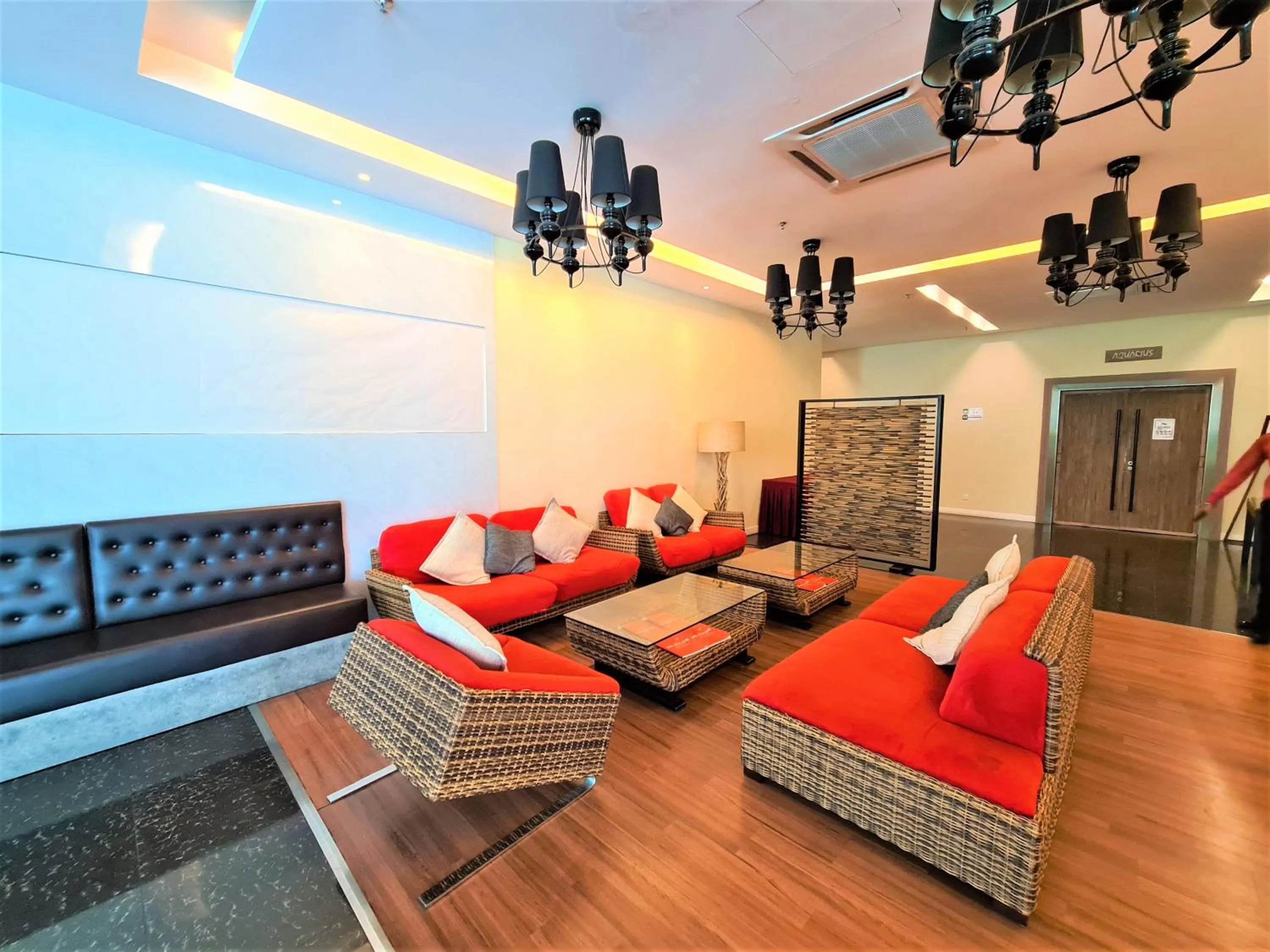 Lobby or reception in Nexus Regency Suites & Hotel