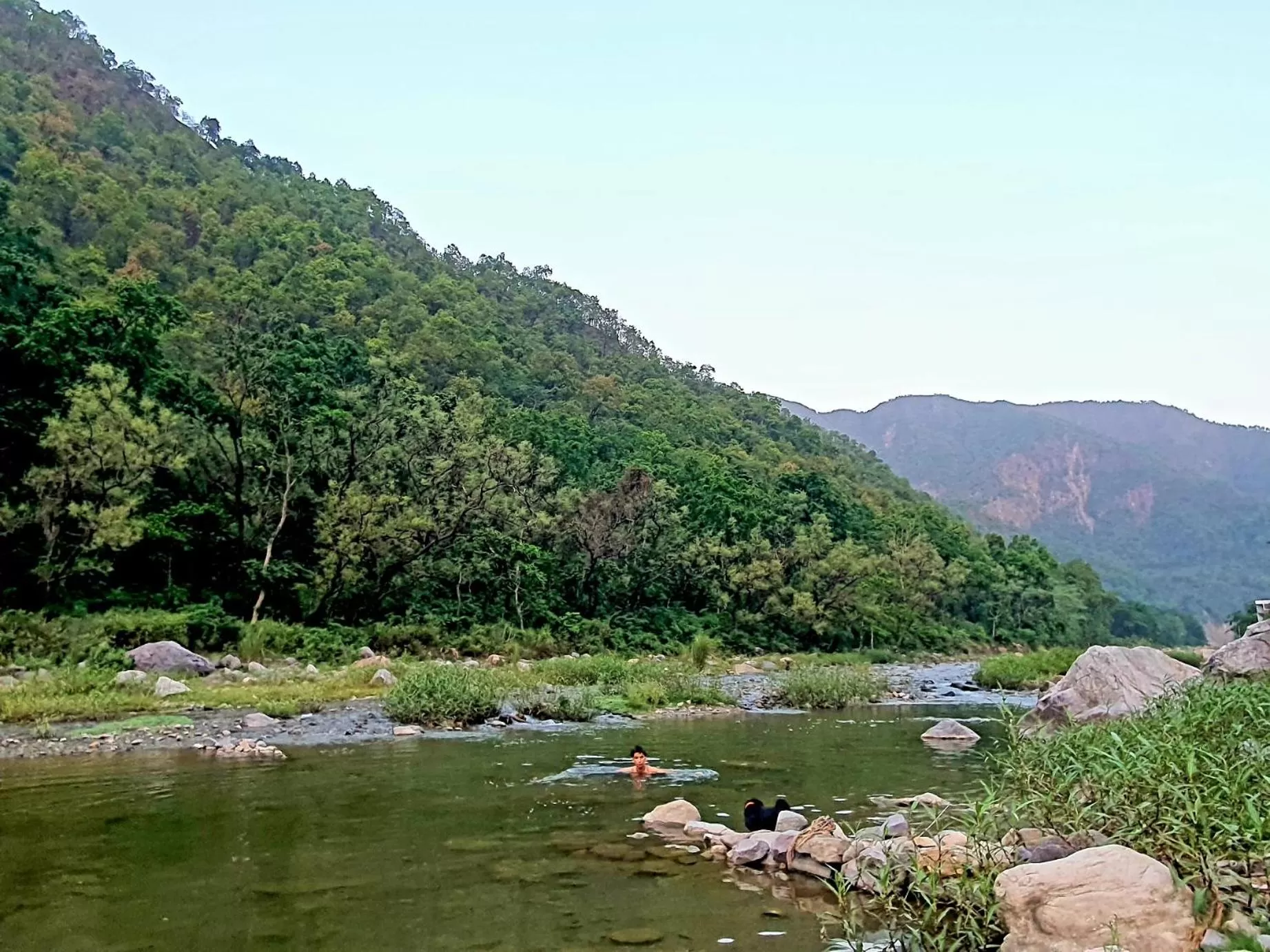 Natural landscape in Nishantam Rishikesh