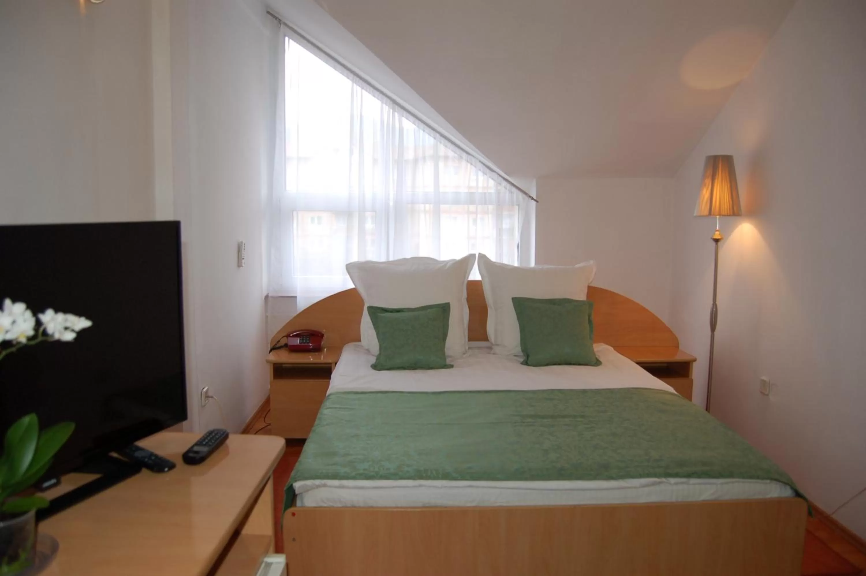 Bed in Motel Maestro