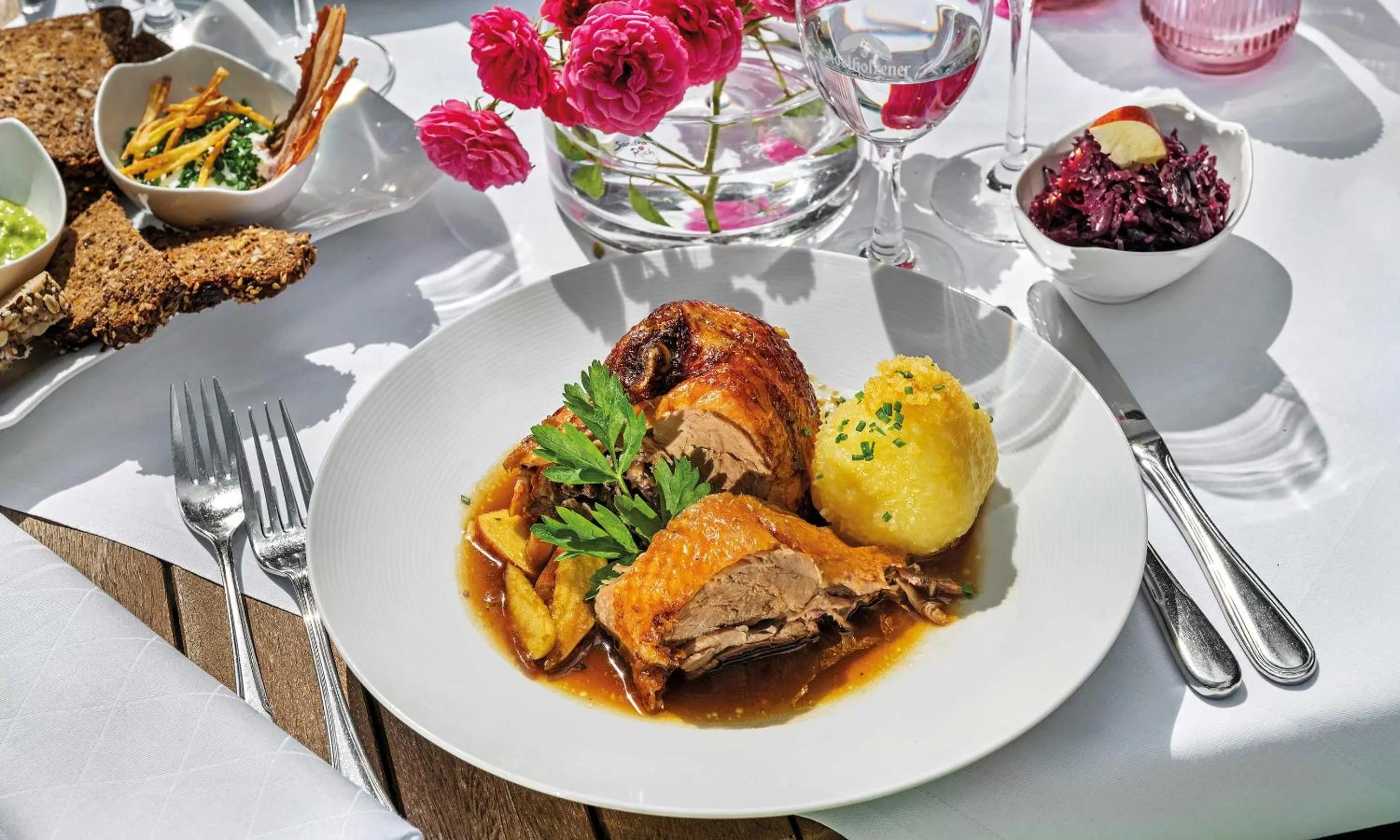 Lunch and Dinner in Hotel Liebl