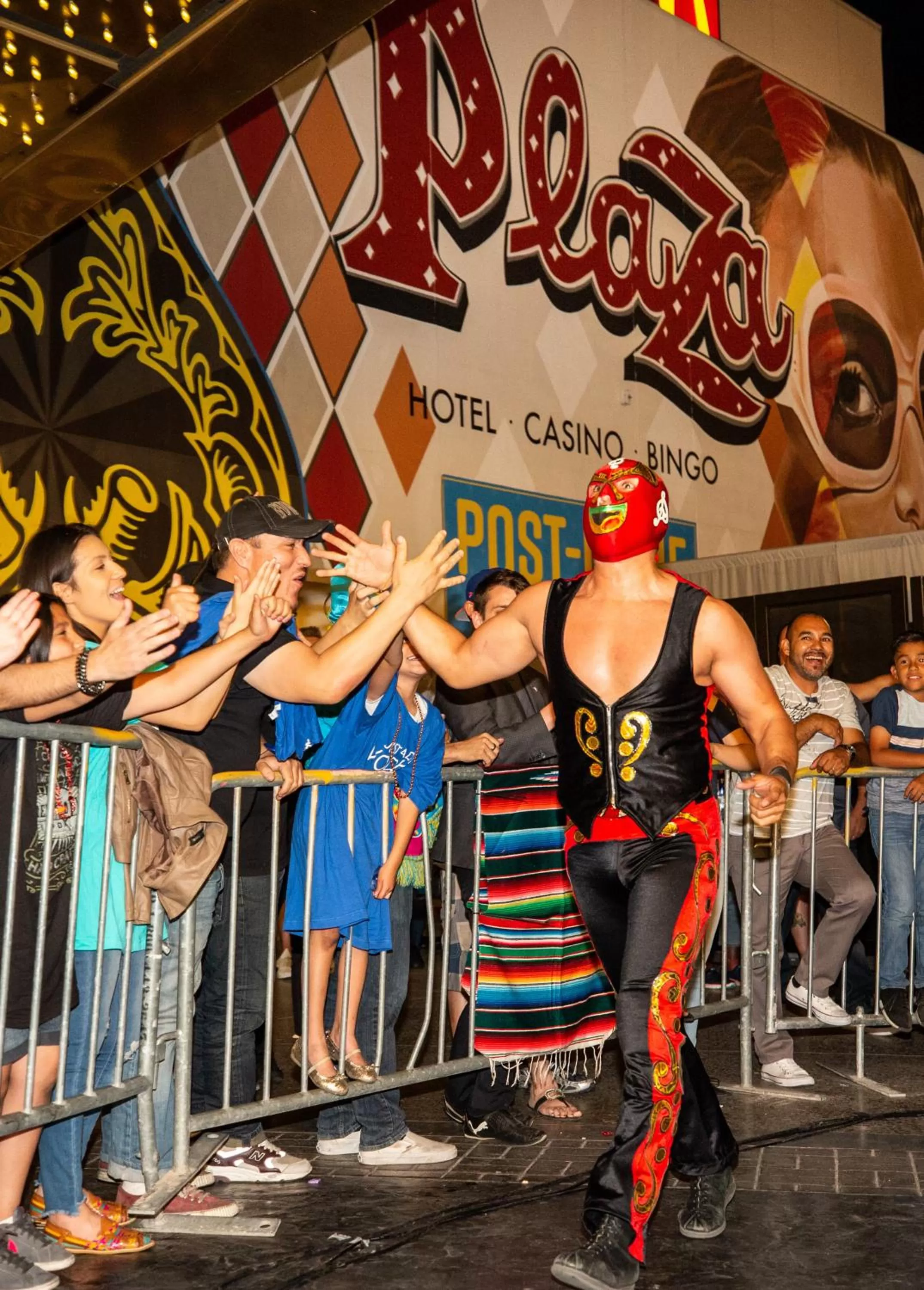 People in Plaza Hotel & Casino