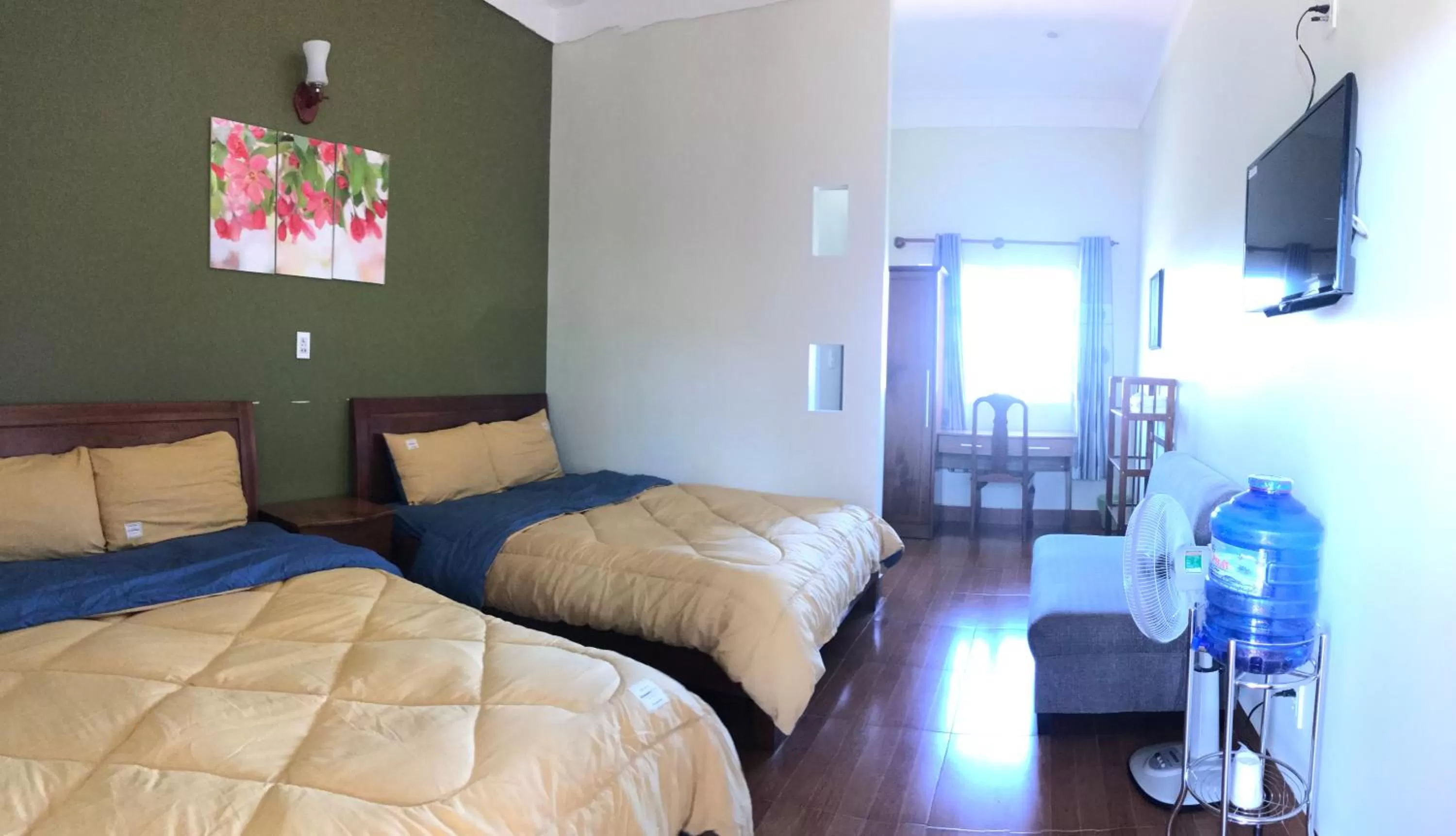 Bed in ANH DUONg 1 HOTEL