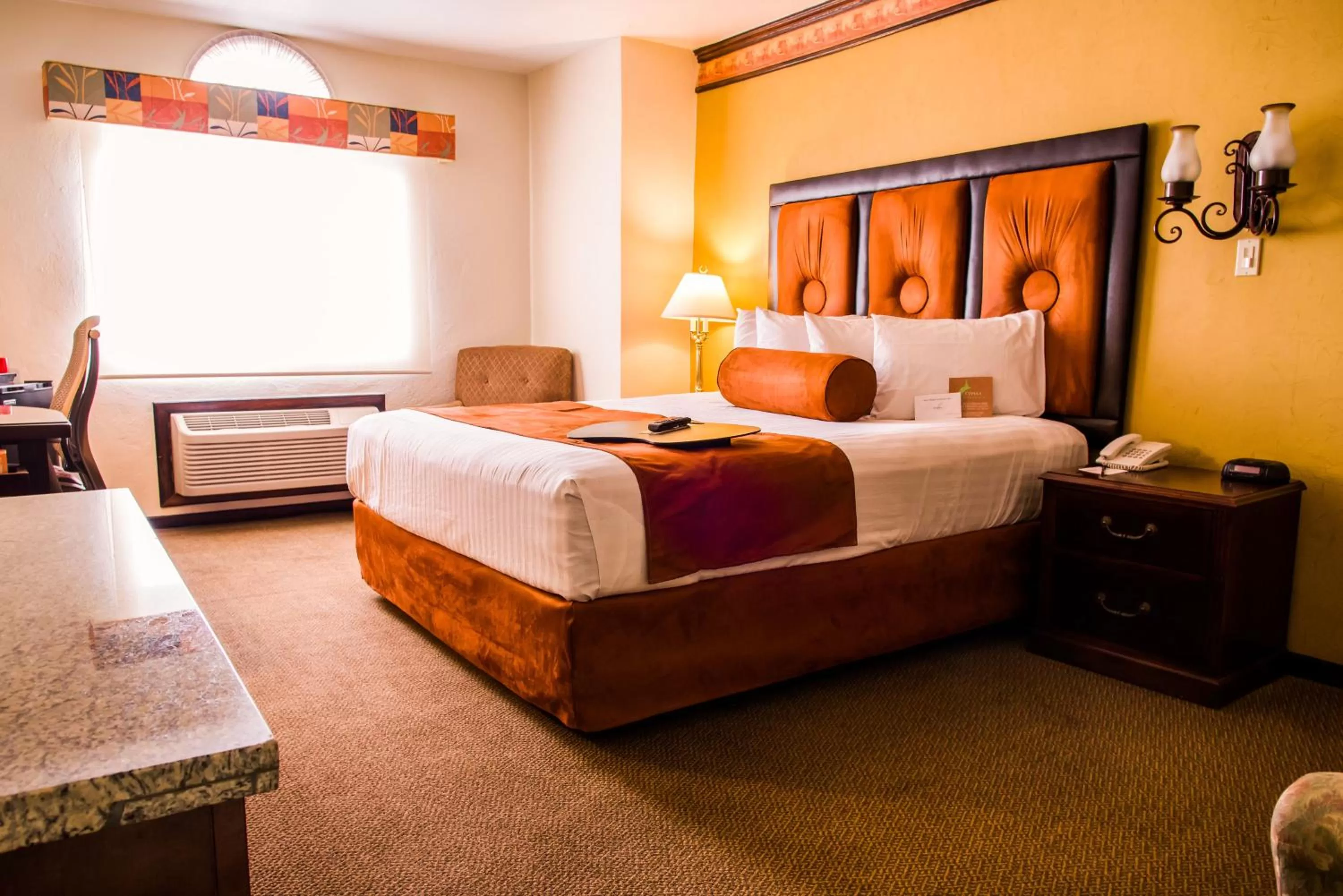 Bed in Hotel María Bonita Consulado Americano