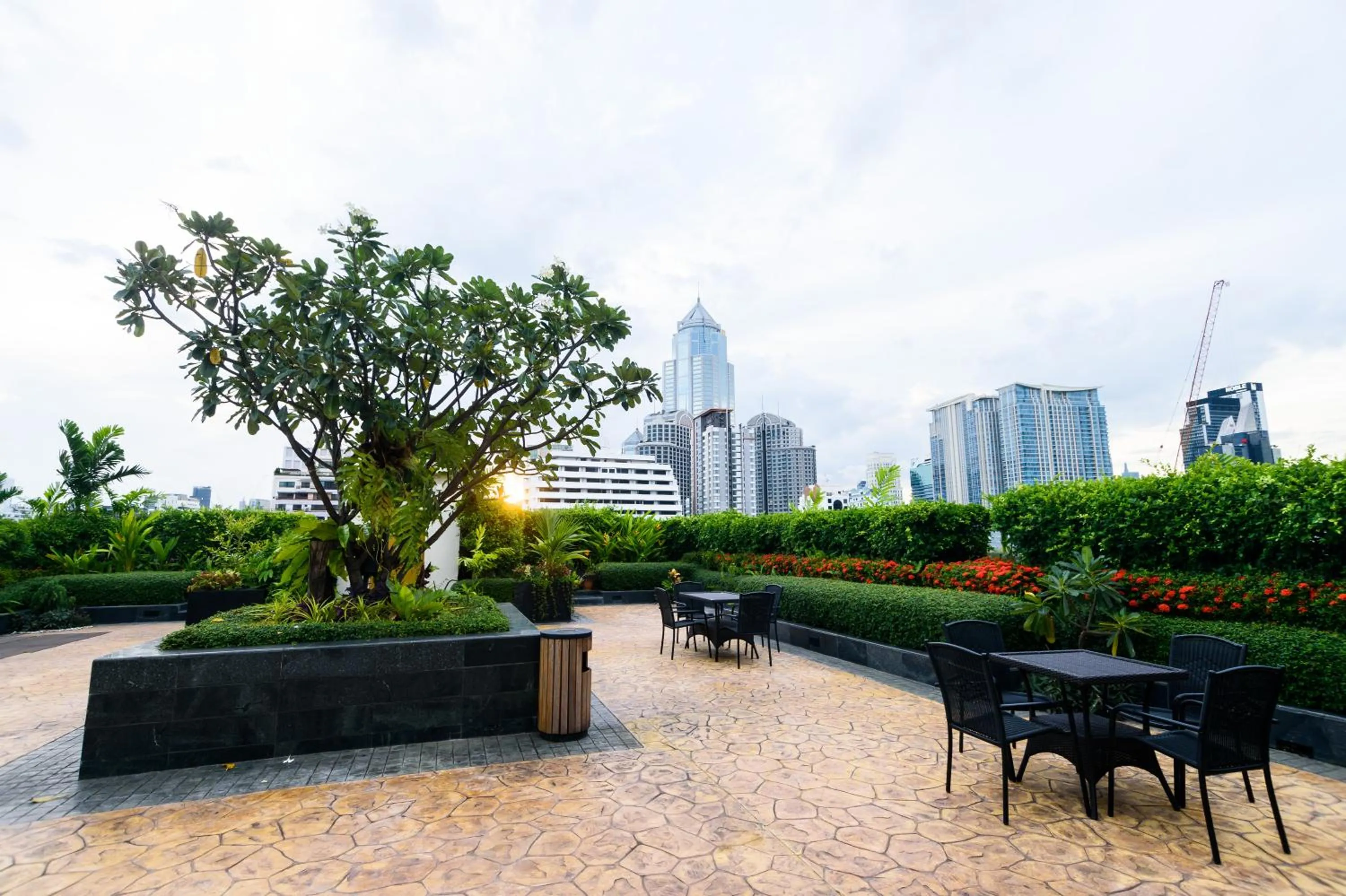 Garden in Lohas Residences Sukhumvit 2