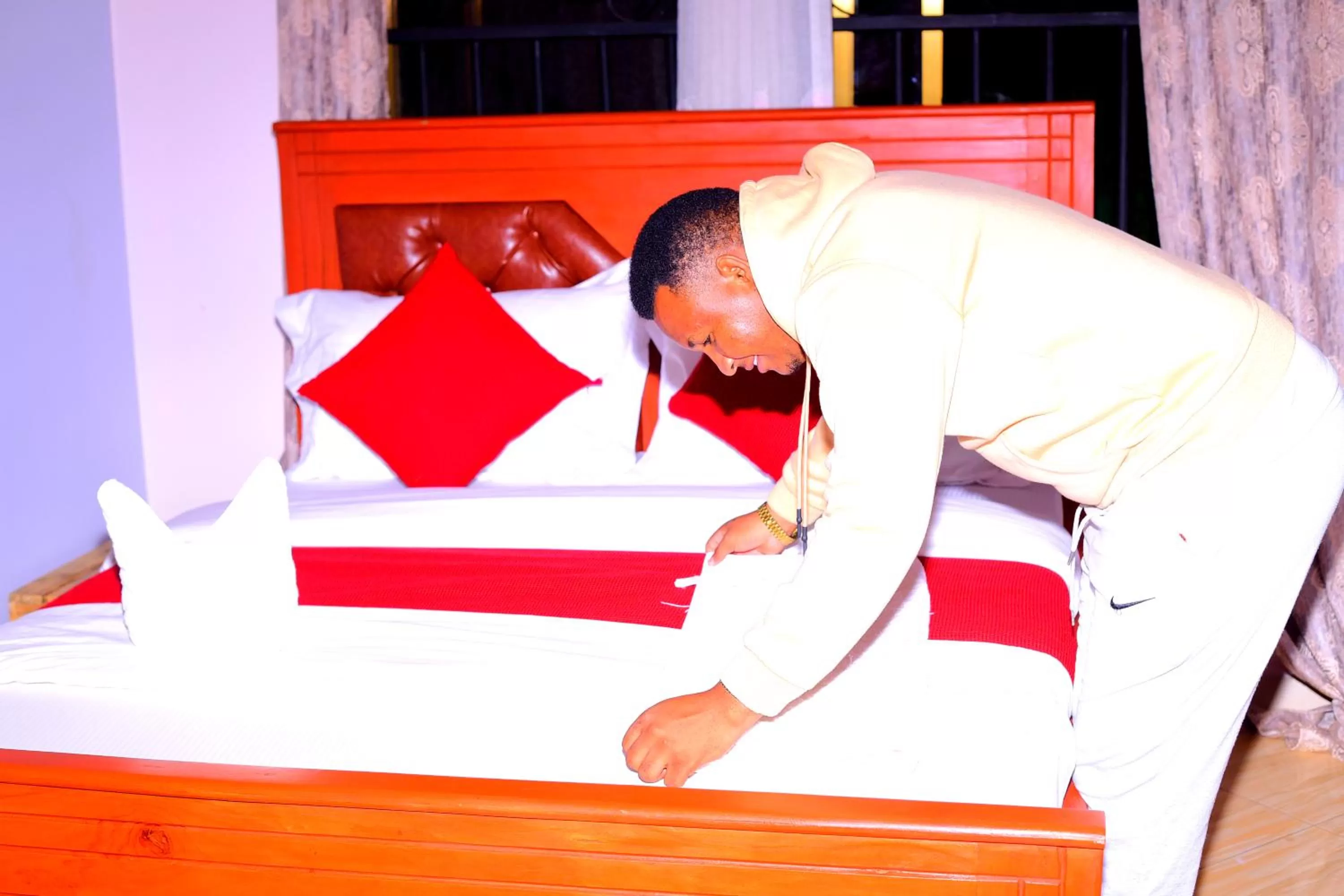 Bed in Safari Park House