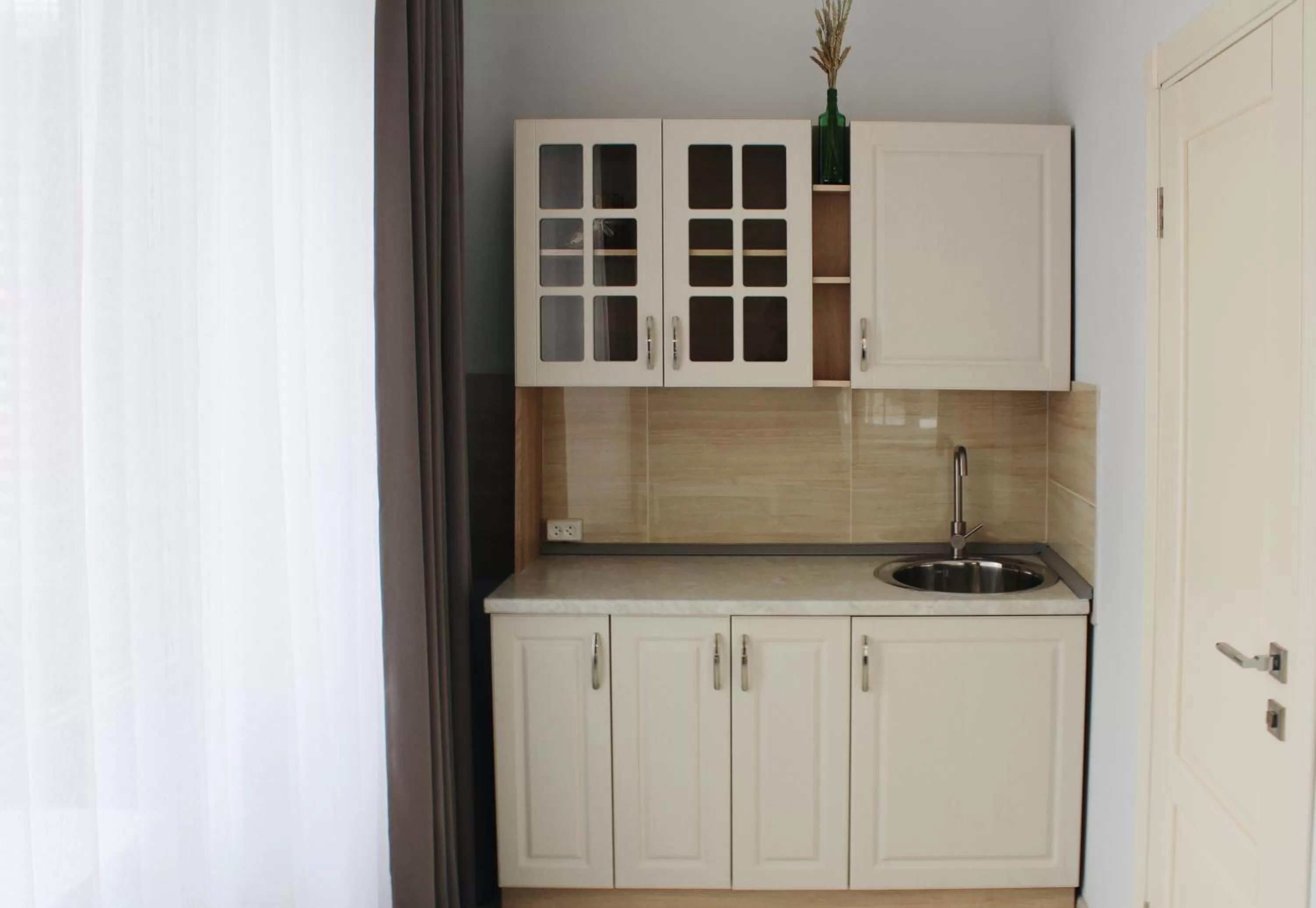 Kitchen or kitchenette in Scandi Hotel