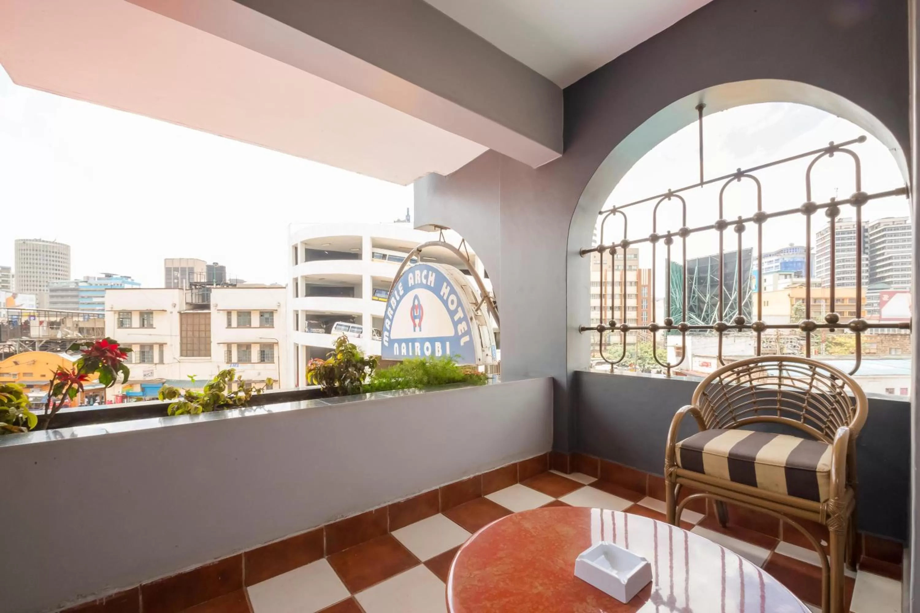 Balcony/Terrace in Marble Arch Hotel