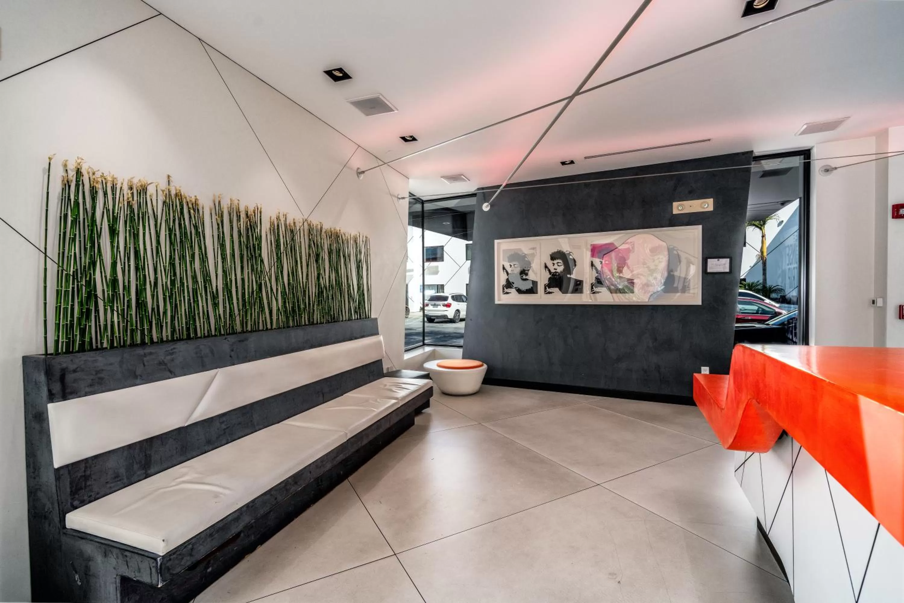 Lobby or reception in The Moment Hotel