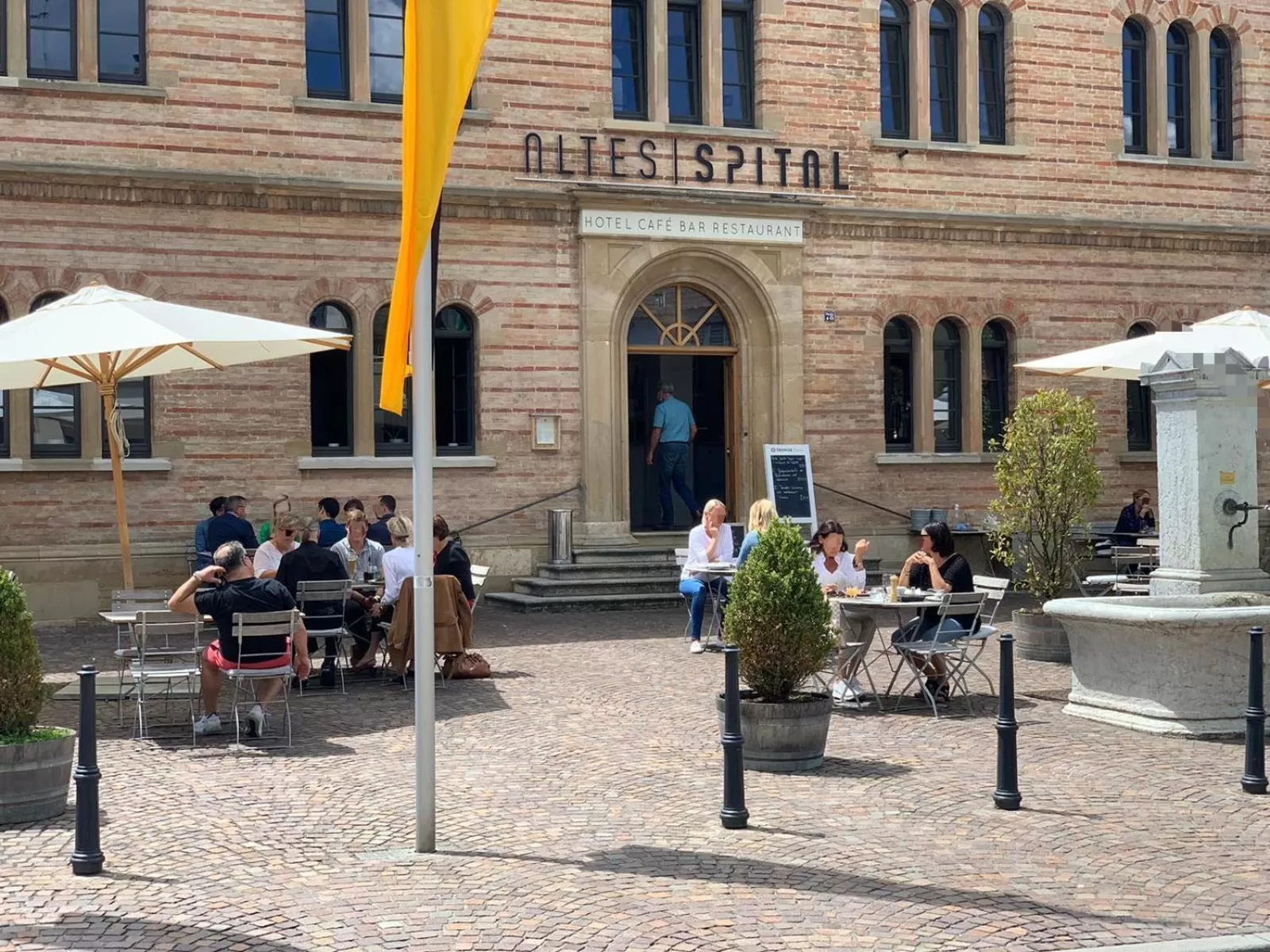 Property building in OX Hotel Altes Spital