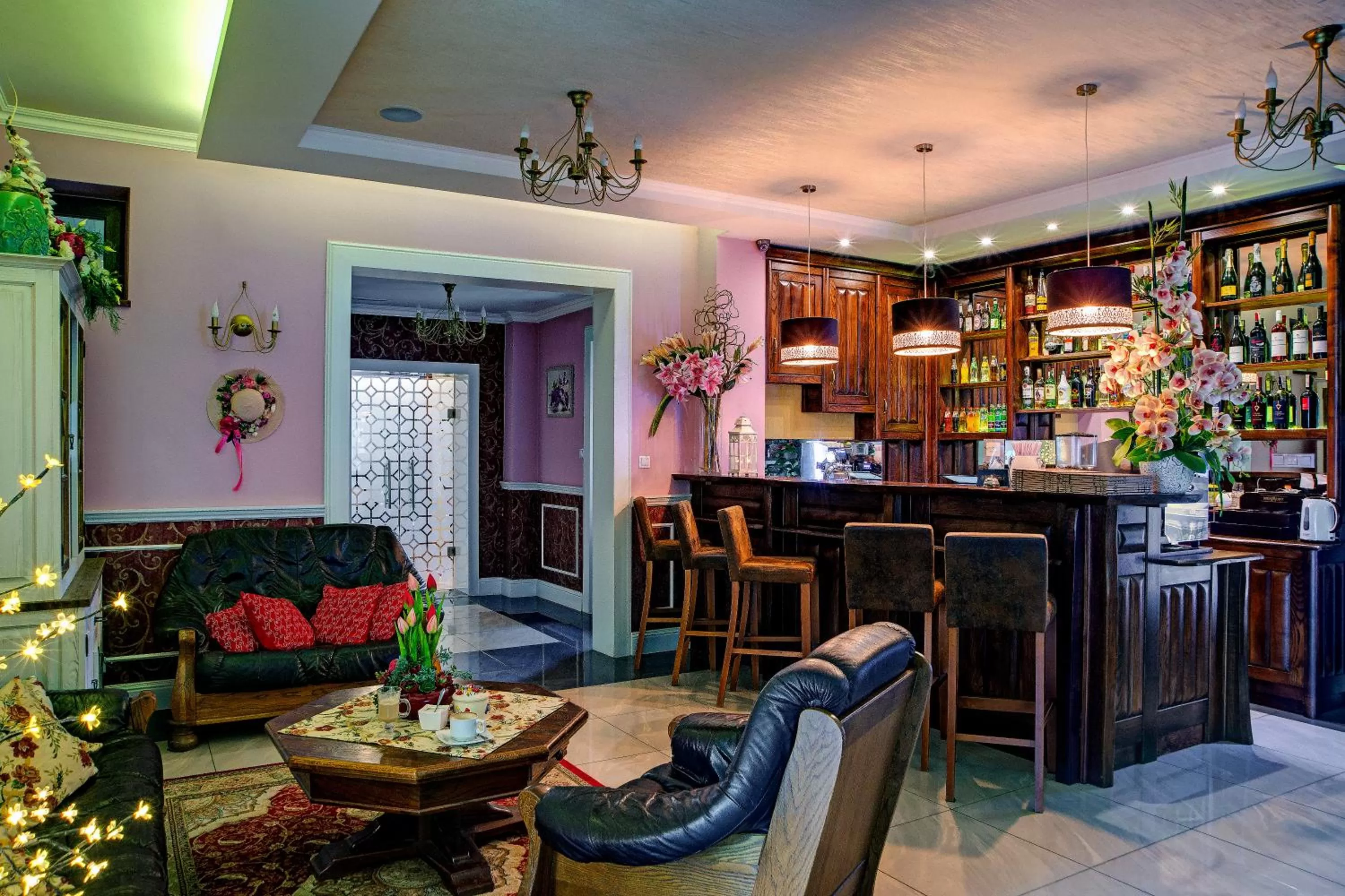 Lounge or bar in Pokoje Gościnne Murowanka
