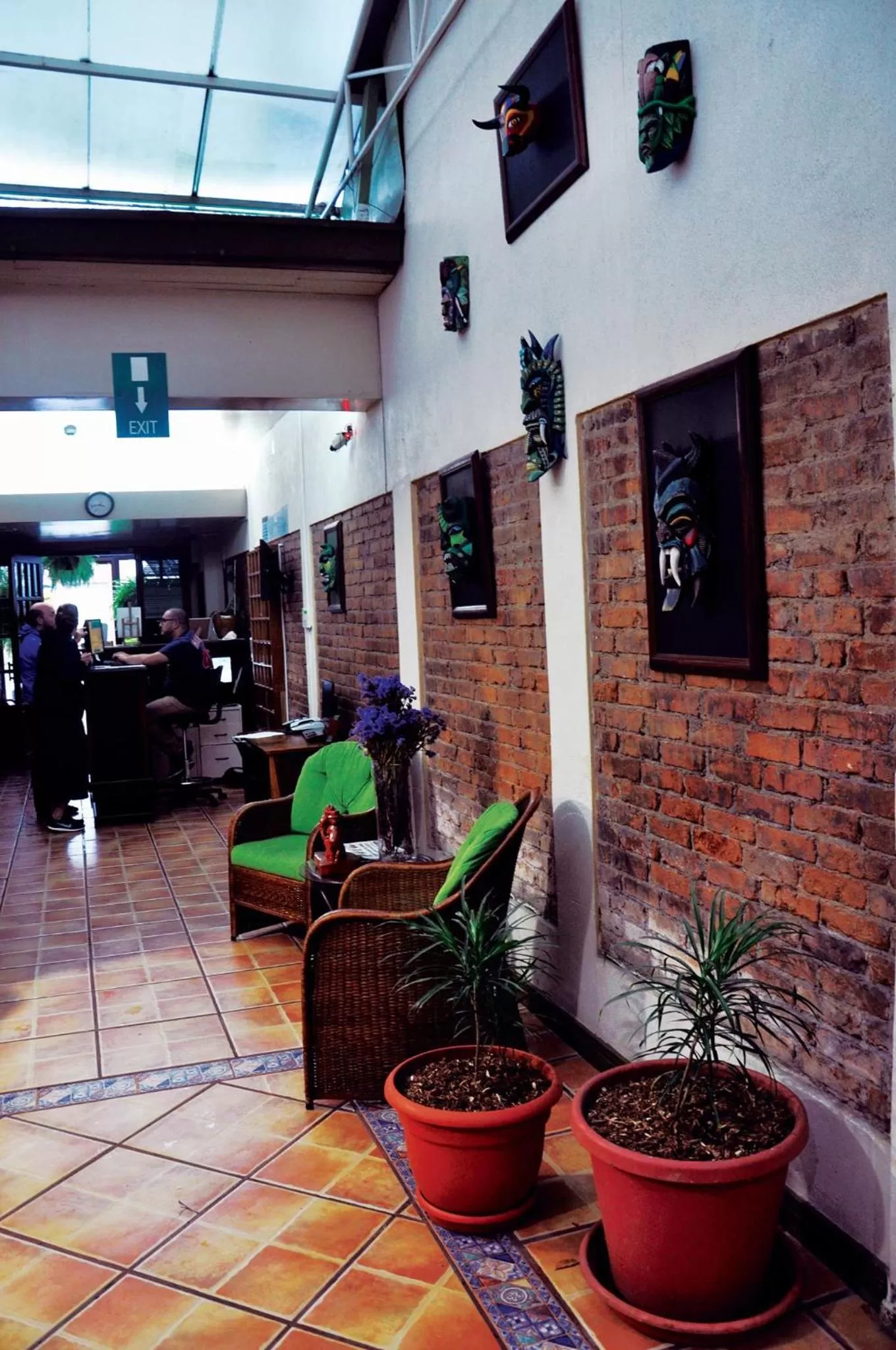 Lobby or reception in Hotel Aranjuez