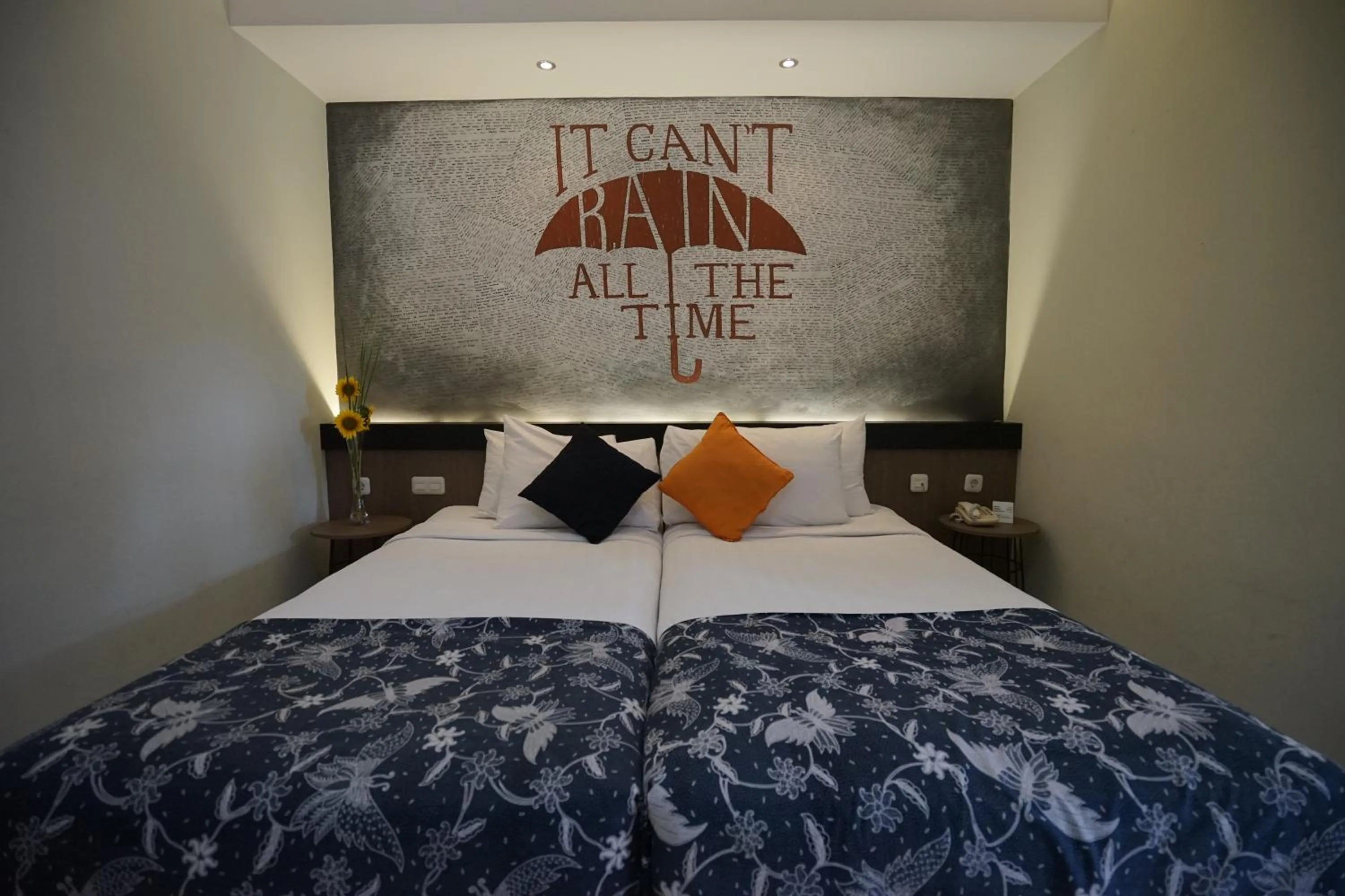 Bedroom, Bed in Hotel Sriti Magelang