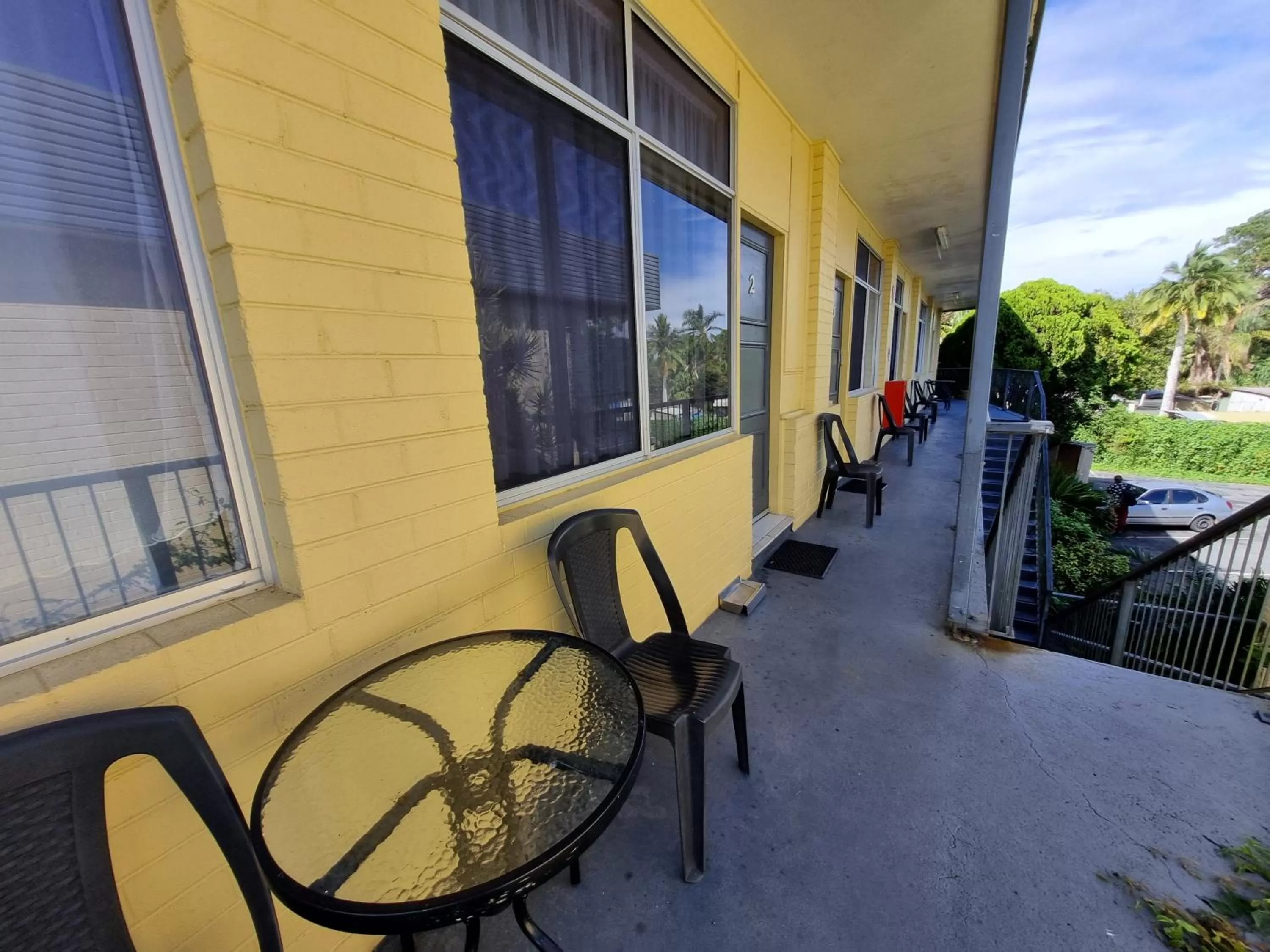 Property building in Park Drive Motel