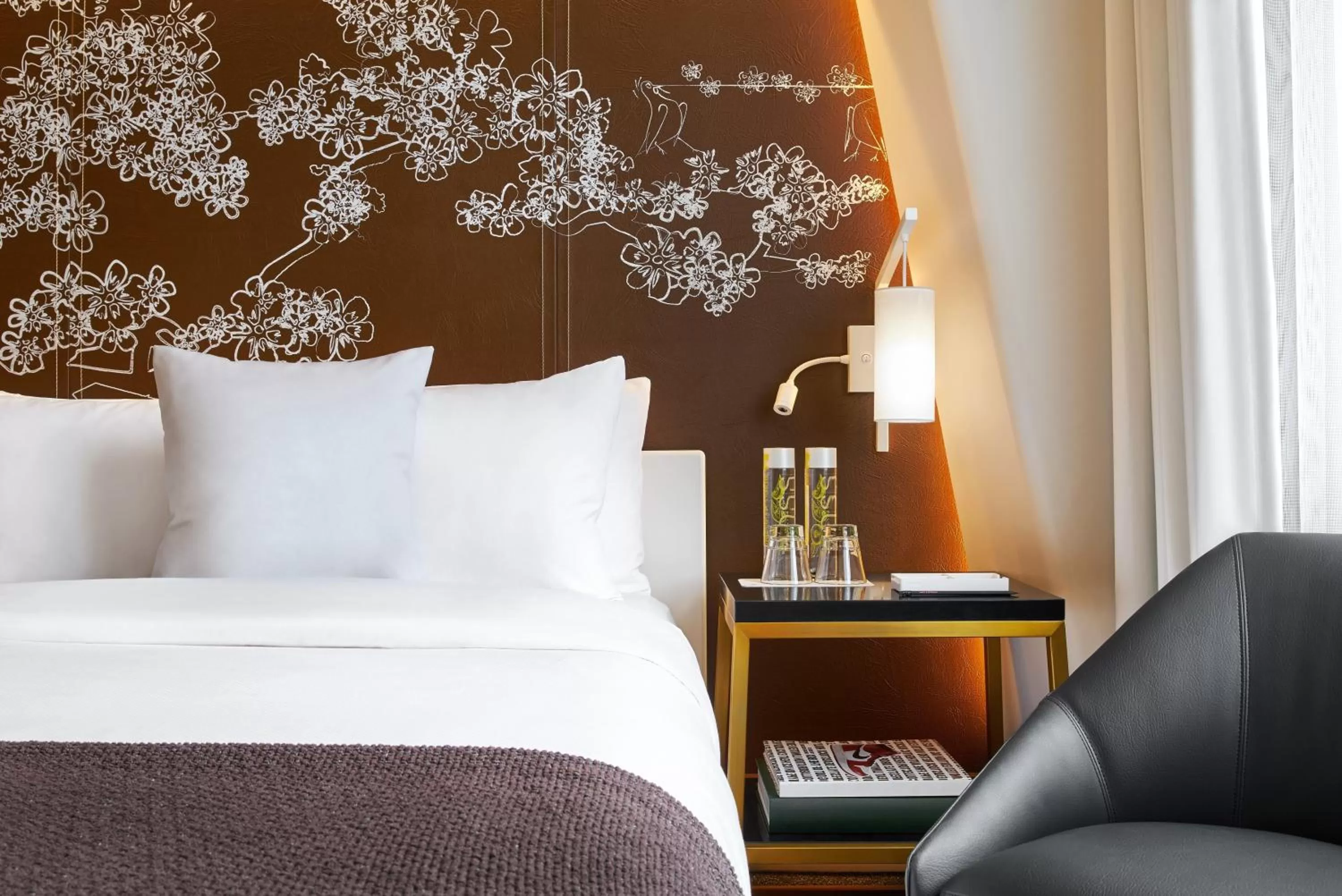 Bed in Hotel Washington