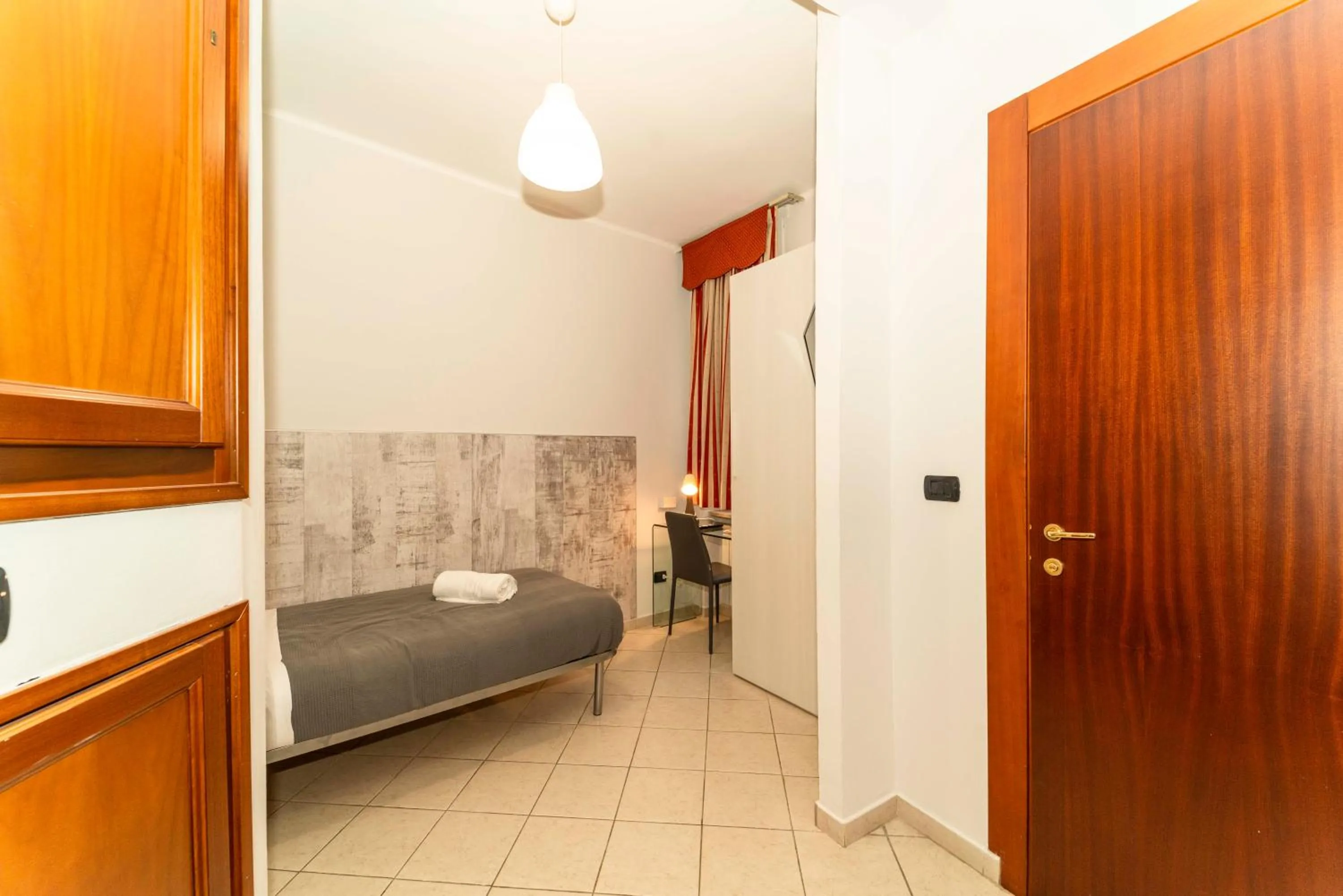 Bed in Hotel Cristallo Torino