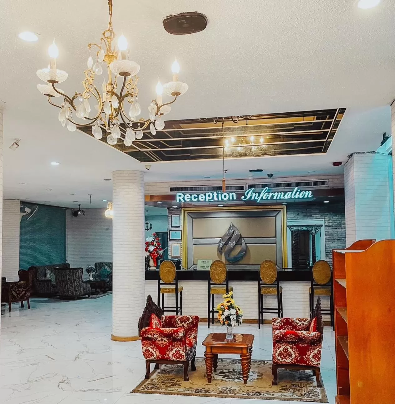 Lobby or reception in Hotel De Khuvieng