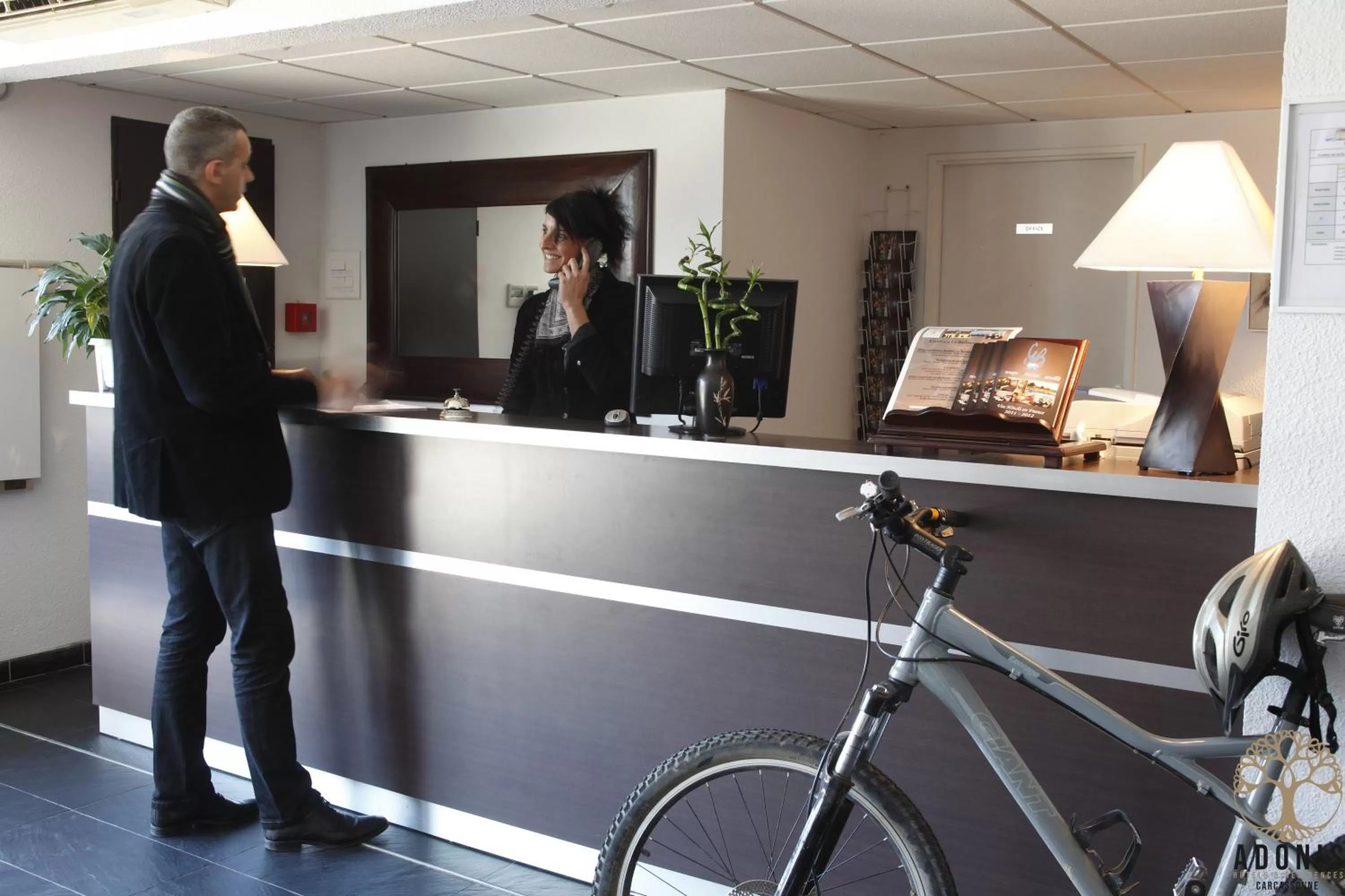 Lobby or reception in Adonis Carcassonne