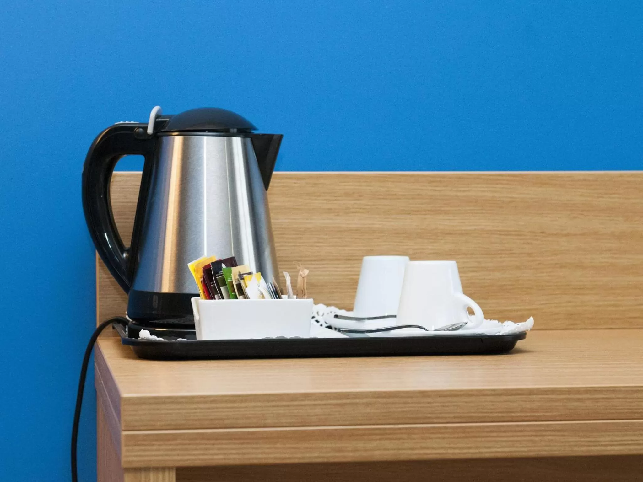 Coffee/tea facilities in Catania International Airport Hotel