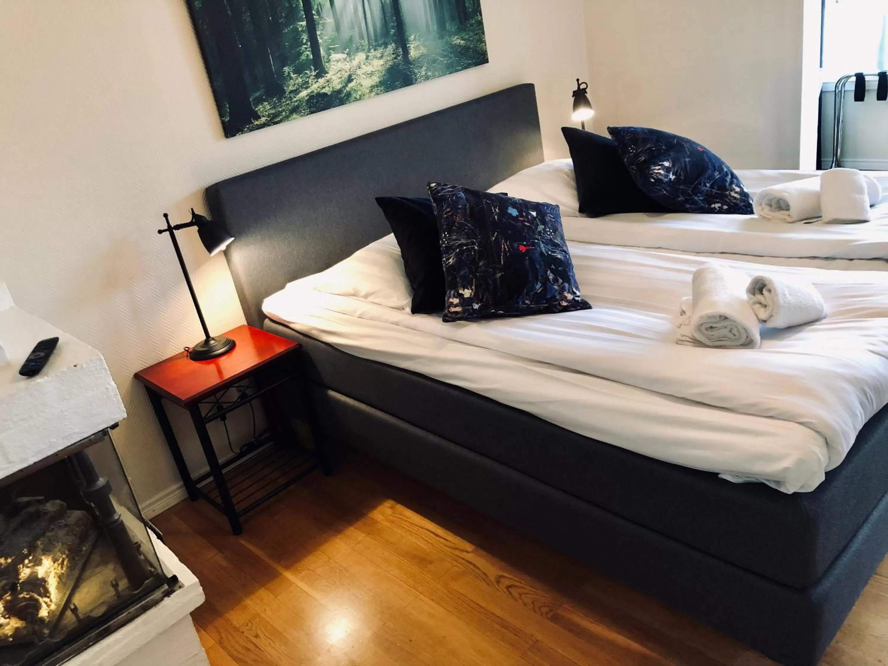 Bed in Treetop Spa Hangout & Hotel