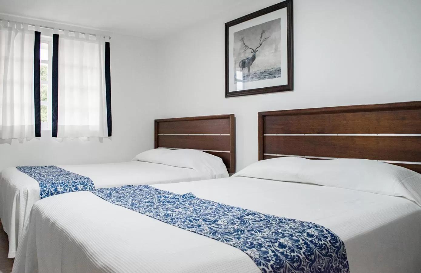 Bed in Hotel Rio Atlixco