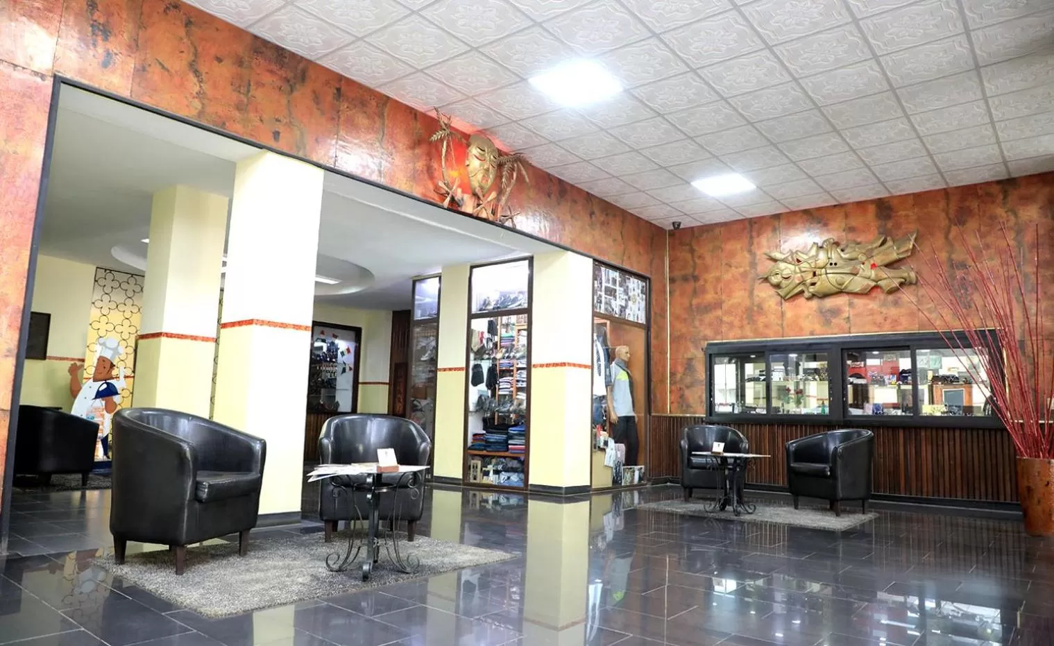 Lobby or reception in Park Hotel