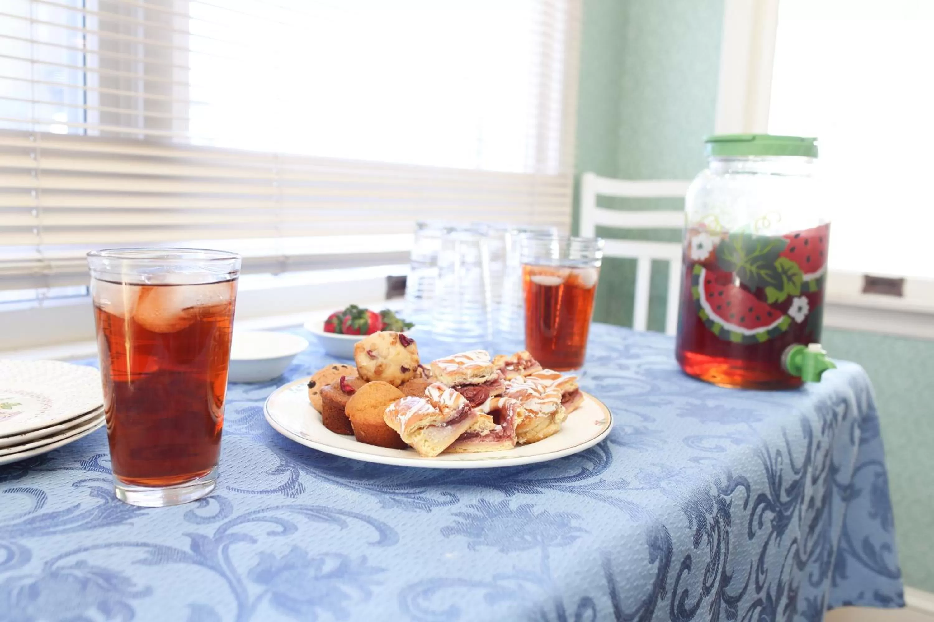 Food in Beauclaires Bed & Breakfast