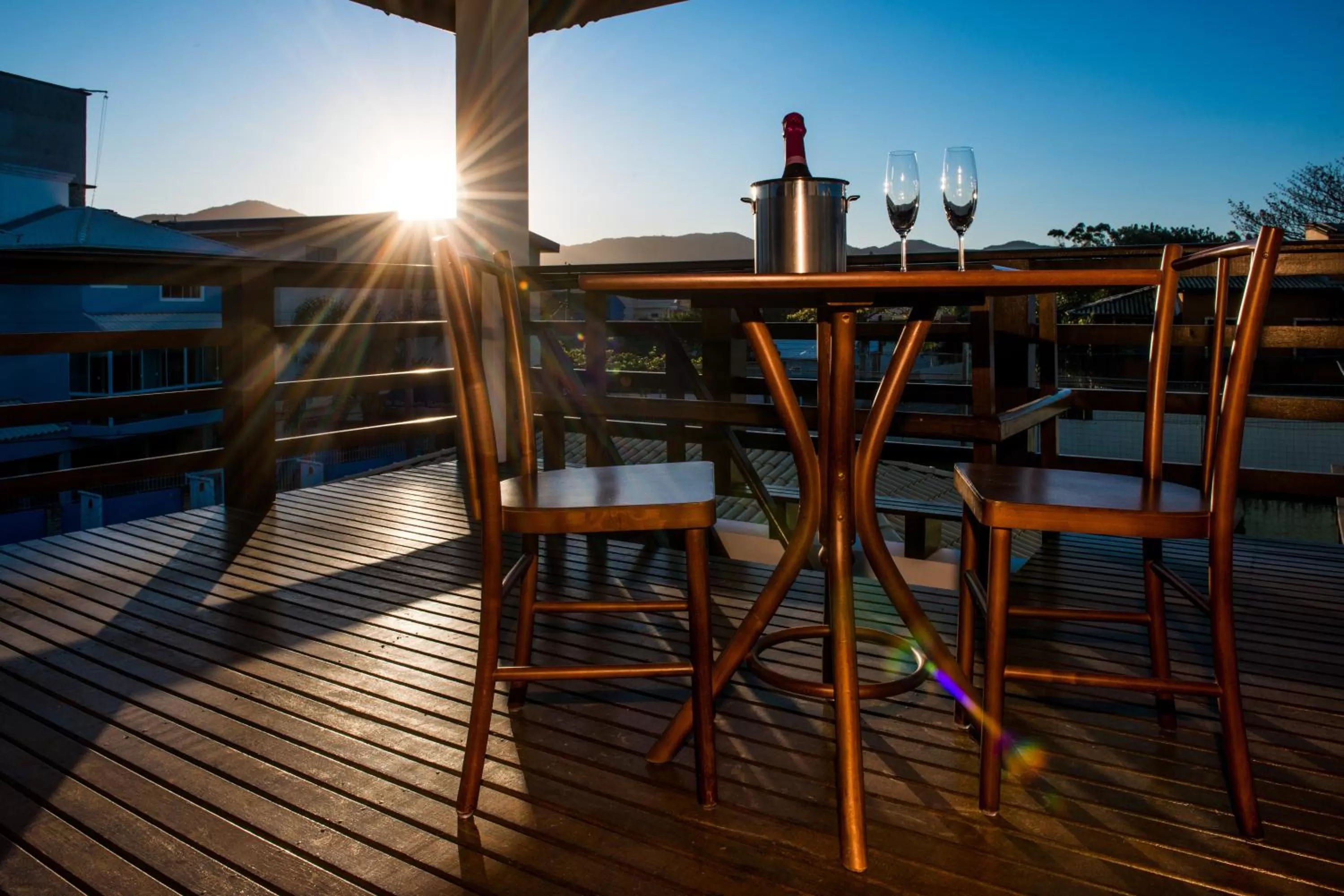 Balcony/Terrace in Pousada Mar Do Leste