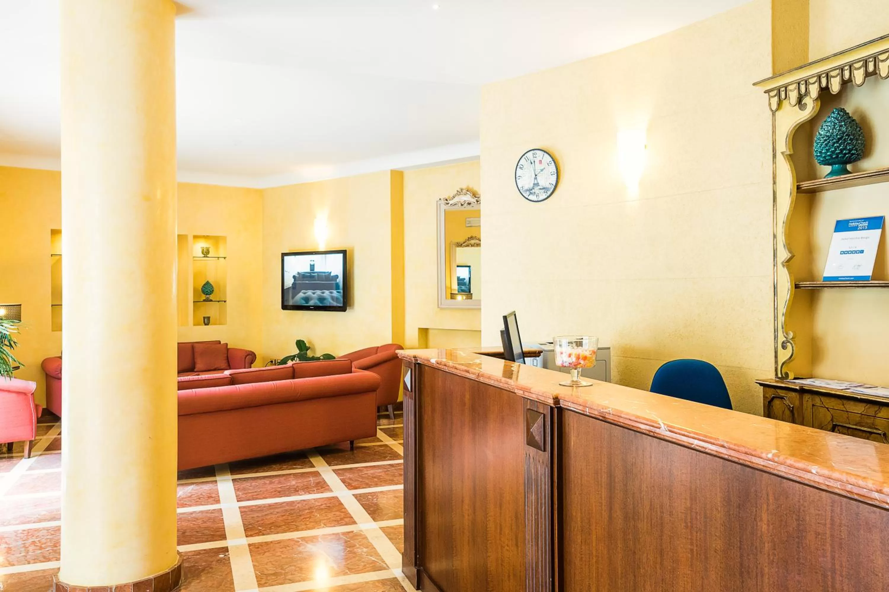Lobby or reception in Hotel Vecchio Borgo