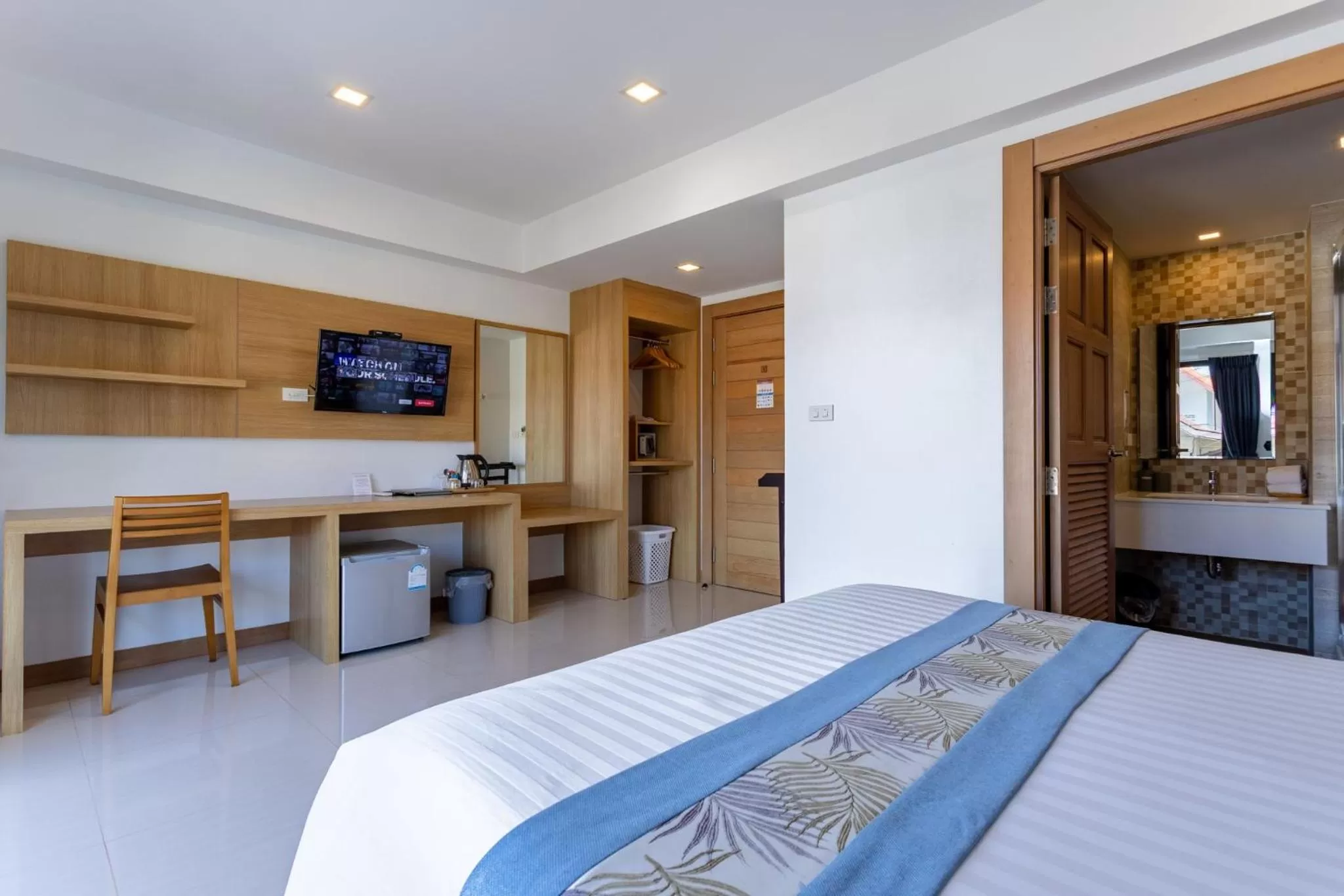 Photo of the whole room, Bed in @Aonang Guesthouse