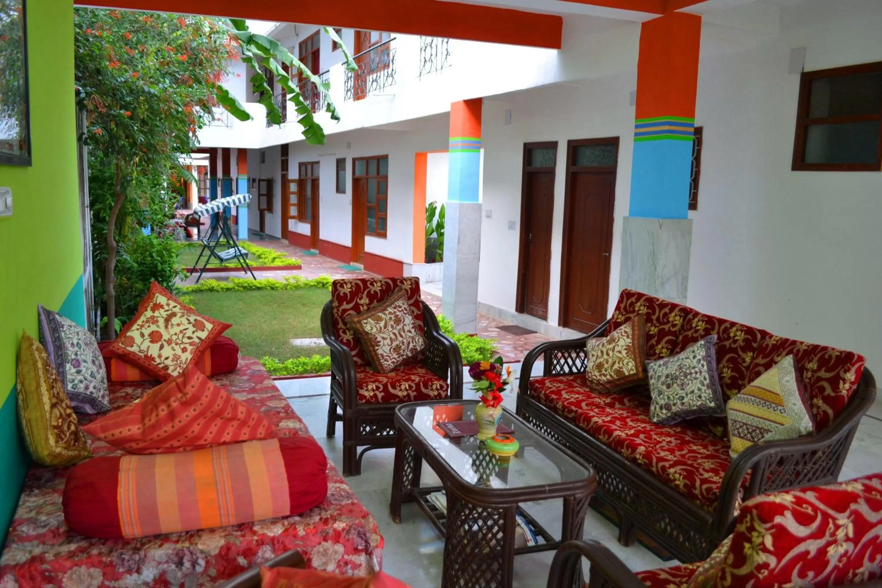 Patio in Hotel Harmony