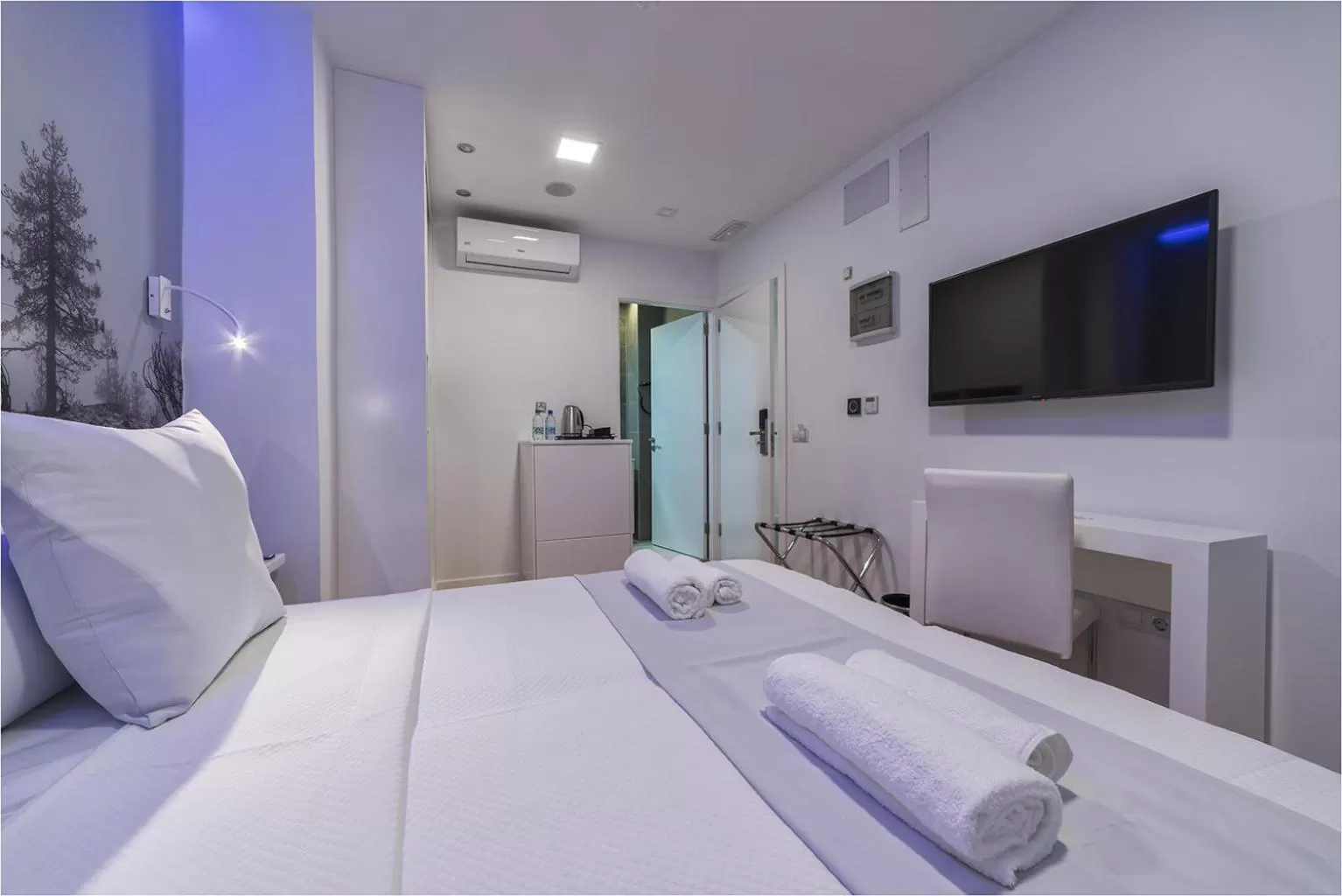 Bed in Hotel Ciudad del Mar