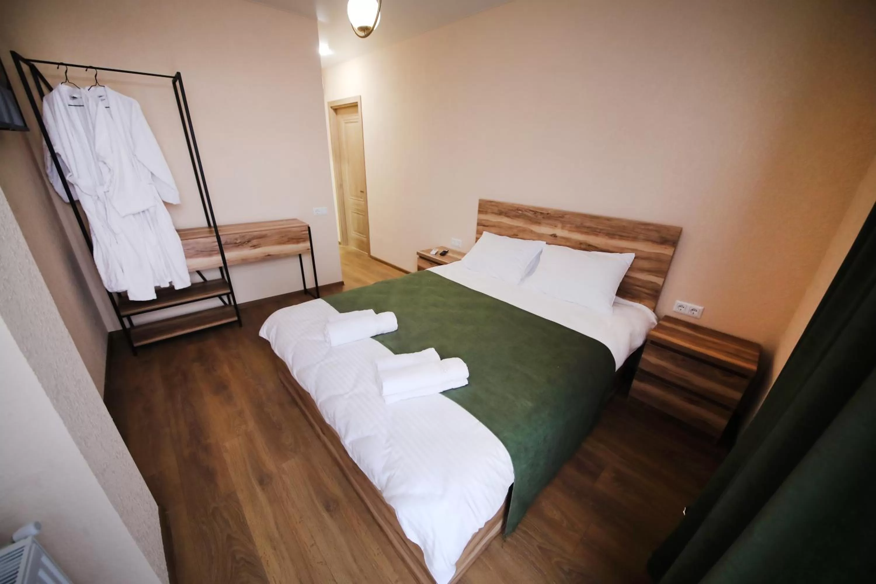 Bed in Bessarion Boutique Hotel