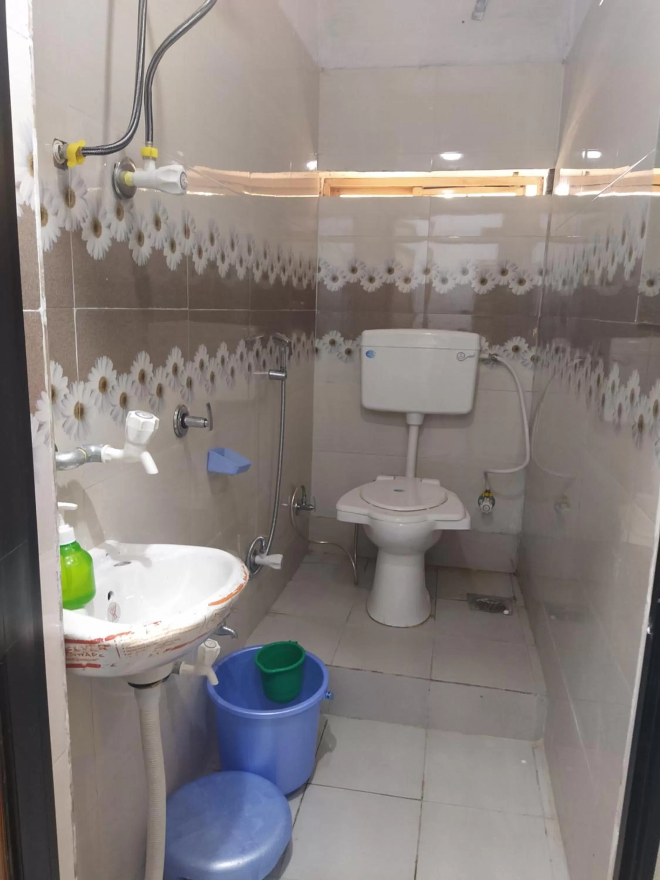 Toilet in Shiv Sai Dormitory