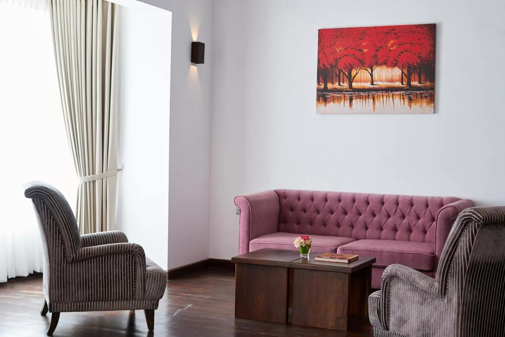 Seating area in Galway Heights Hotel