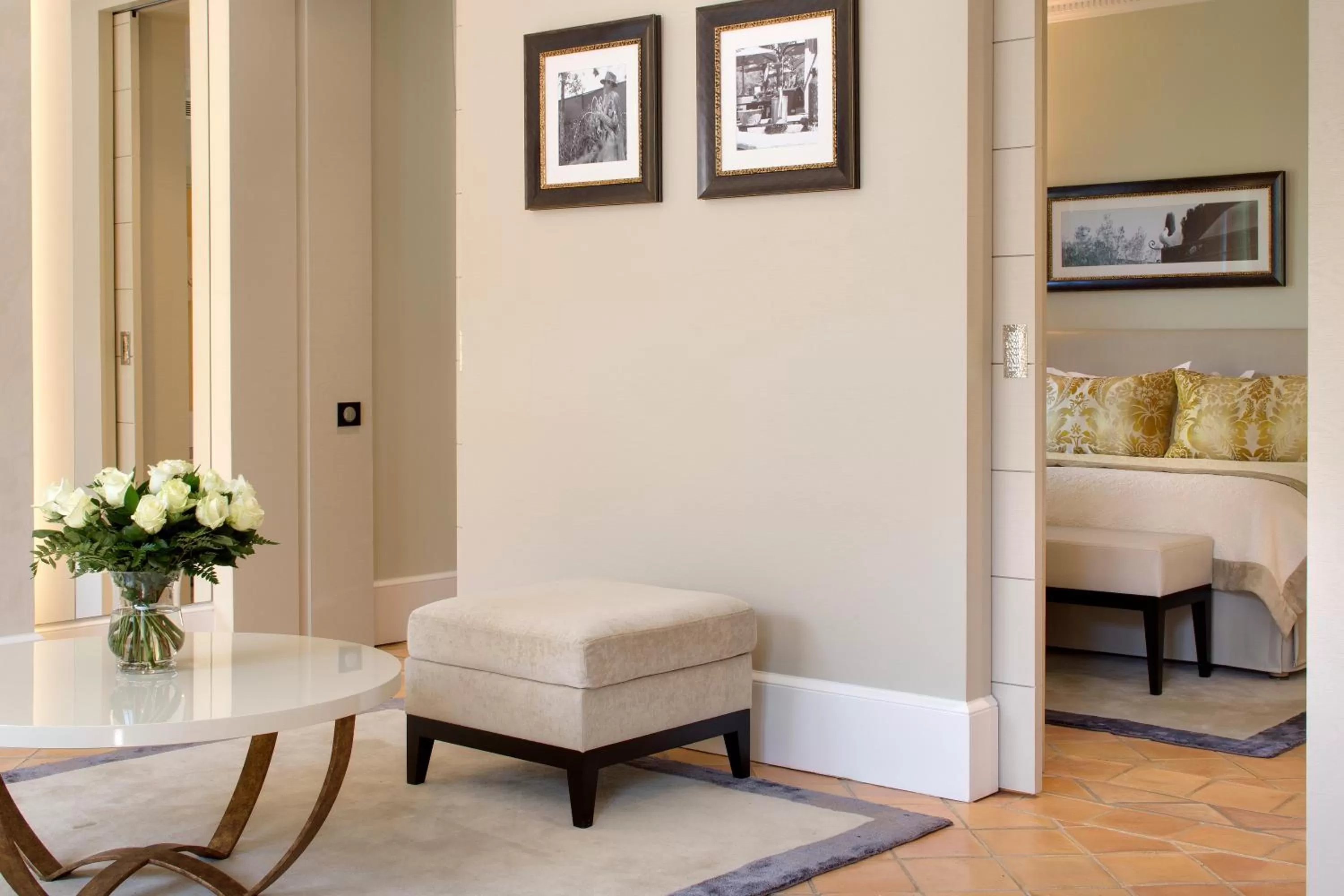 Living room, Bed in Domaine du Mas De Pierre