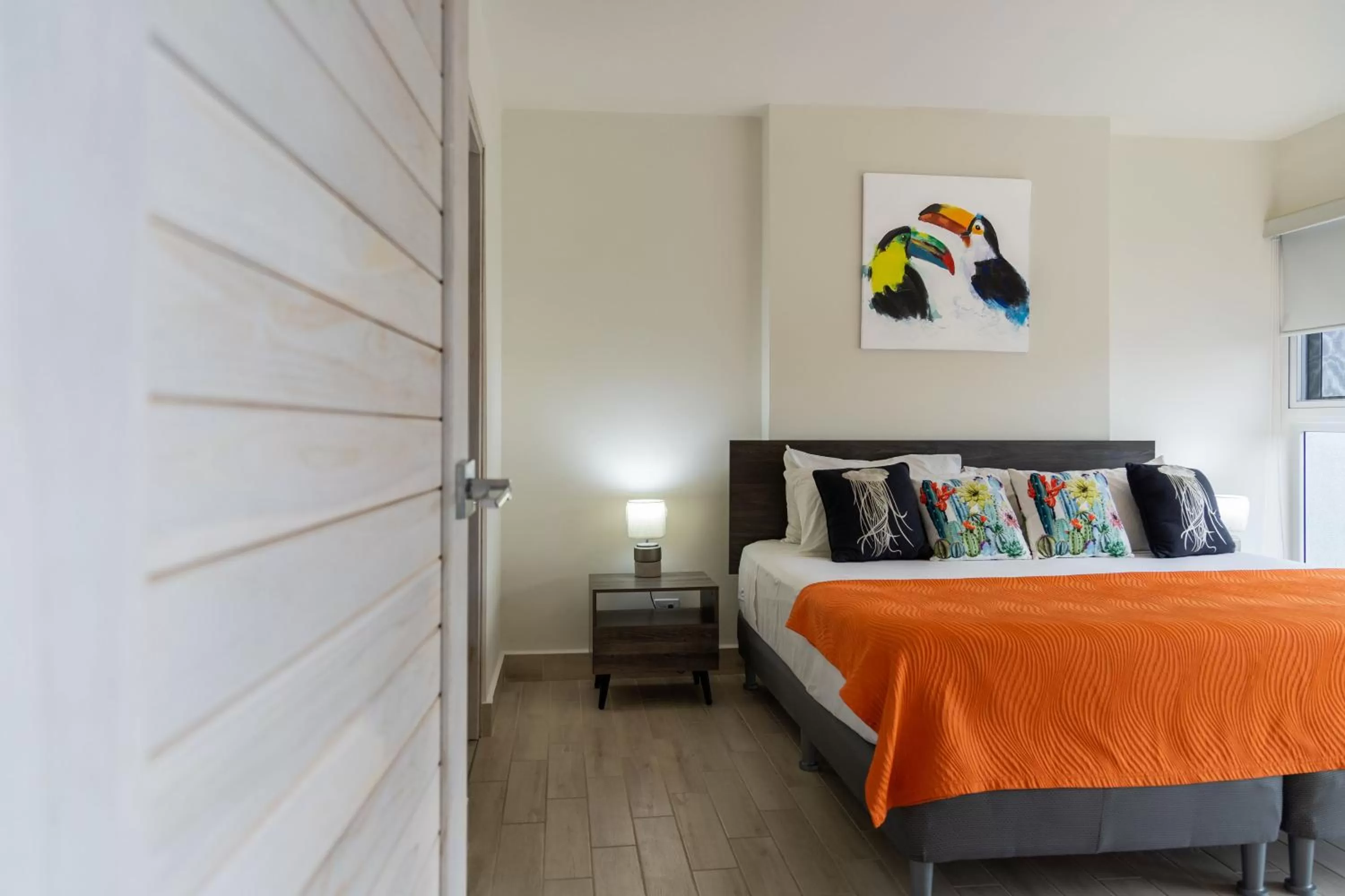 Bed in Playa Caracol Residences