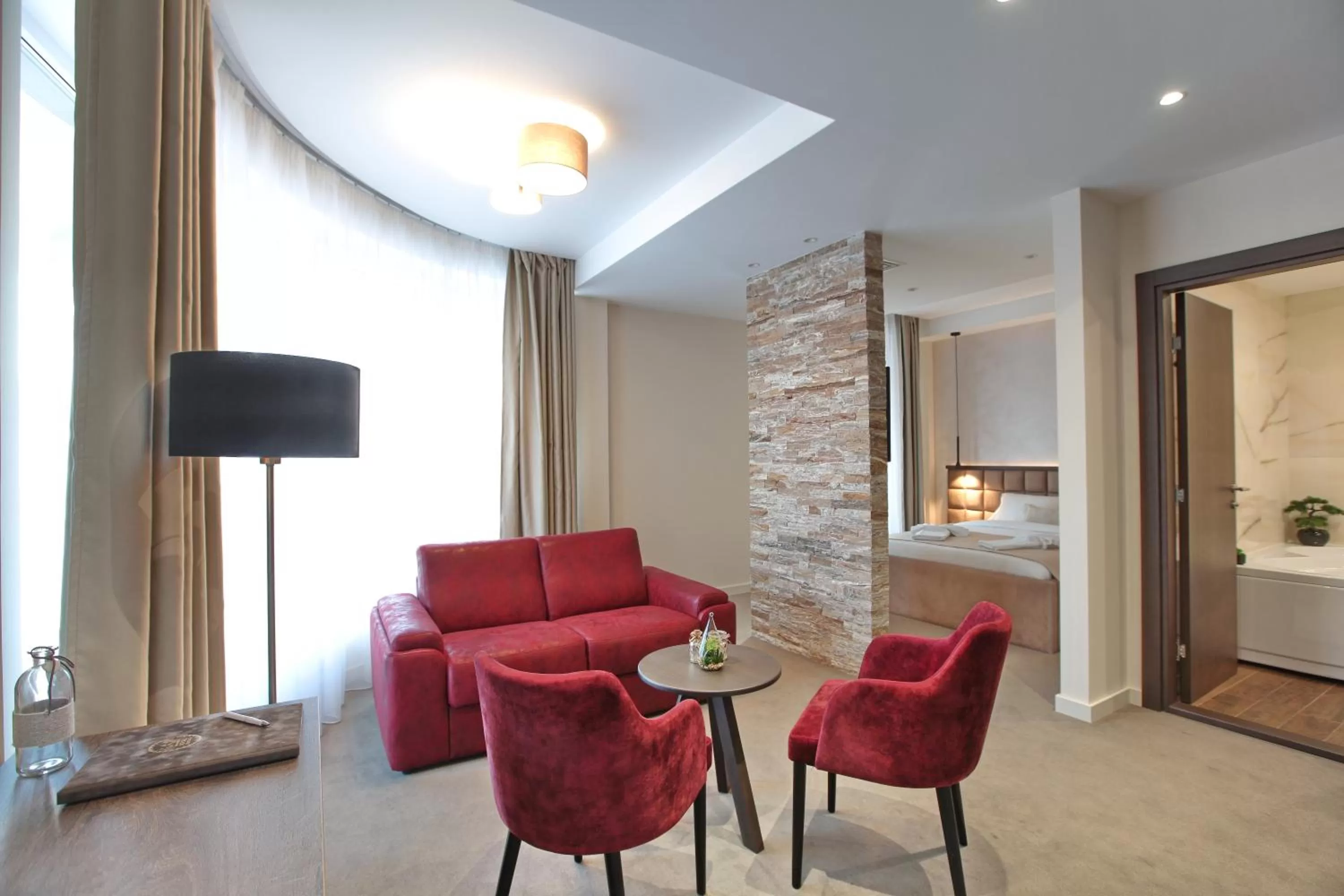 Bed, Seating Area in Royal Residence