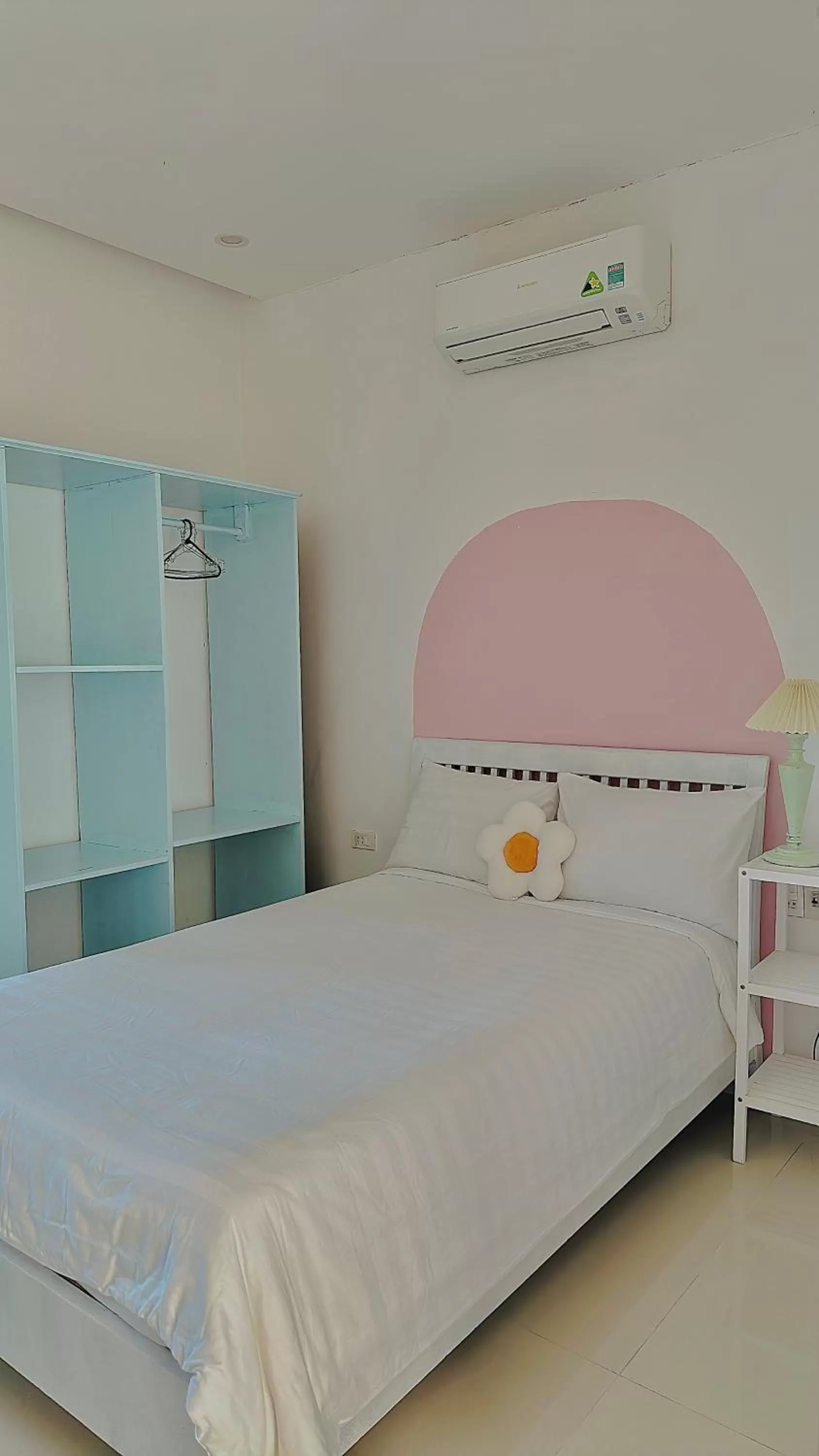 Bed in Ancient Terracotta Villa