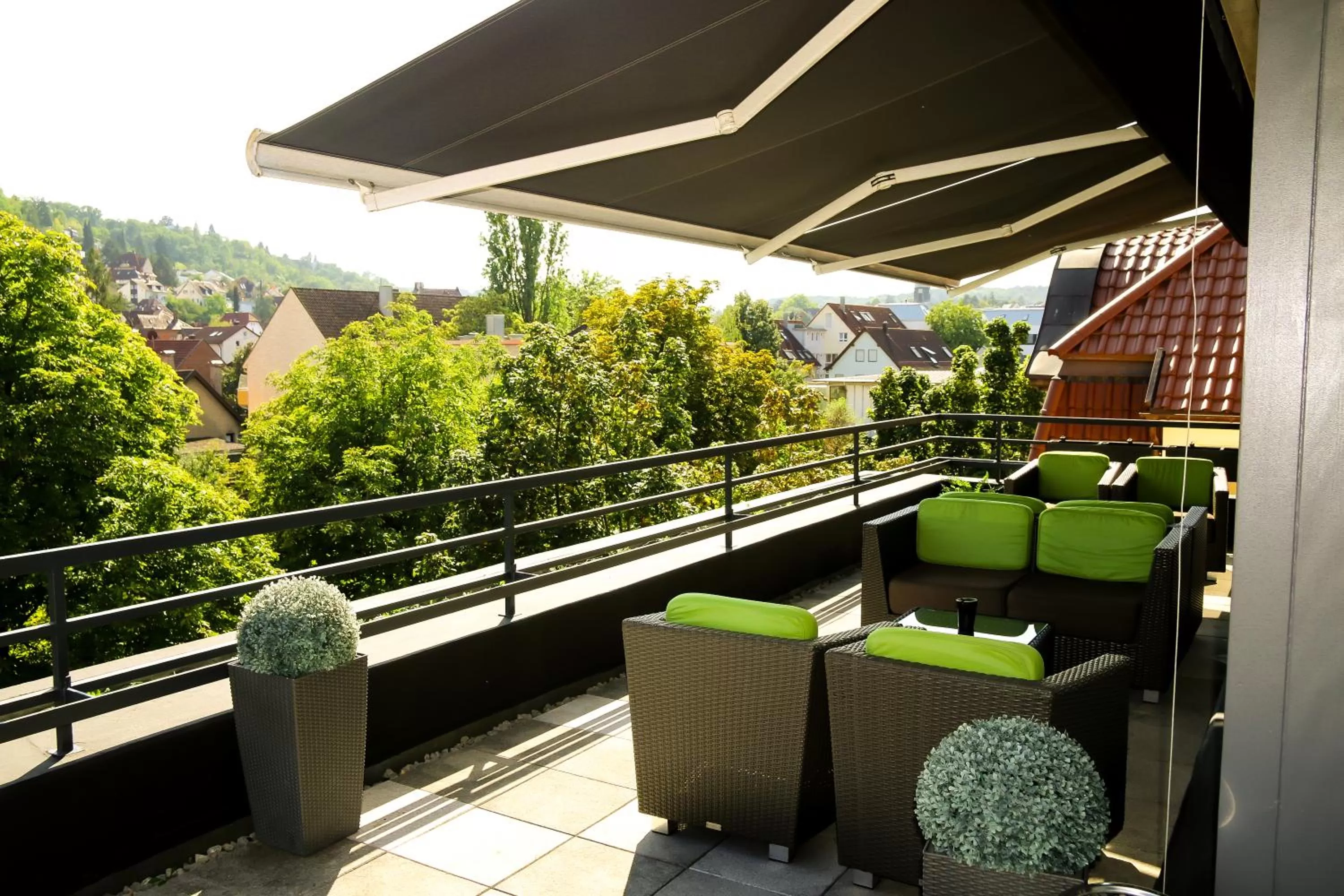 Seating area in Hotel Alpha