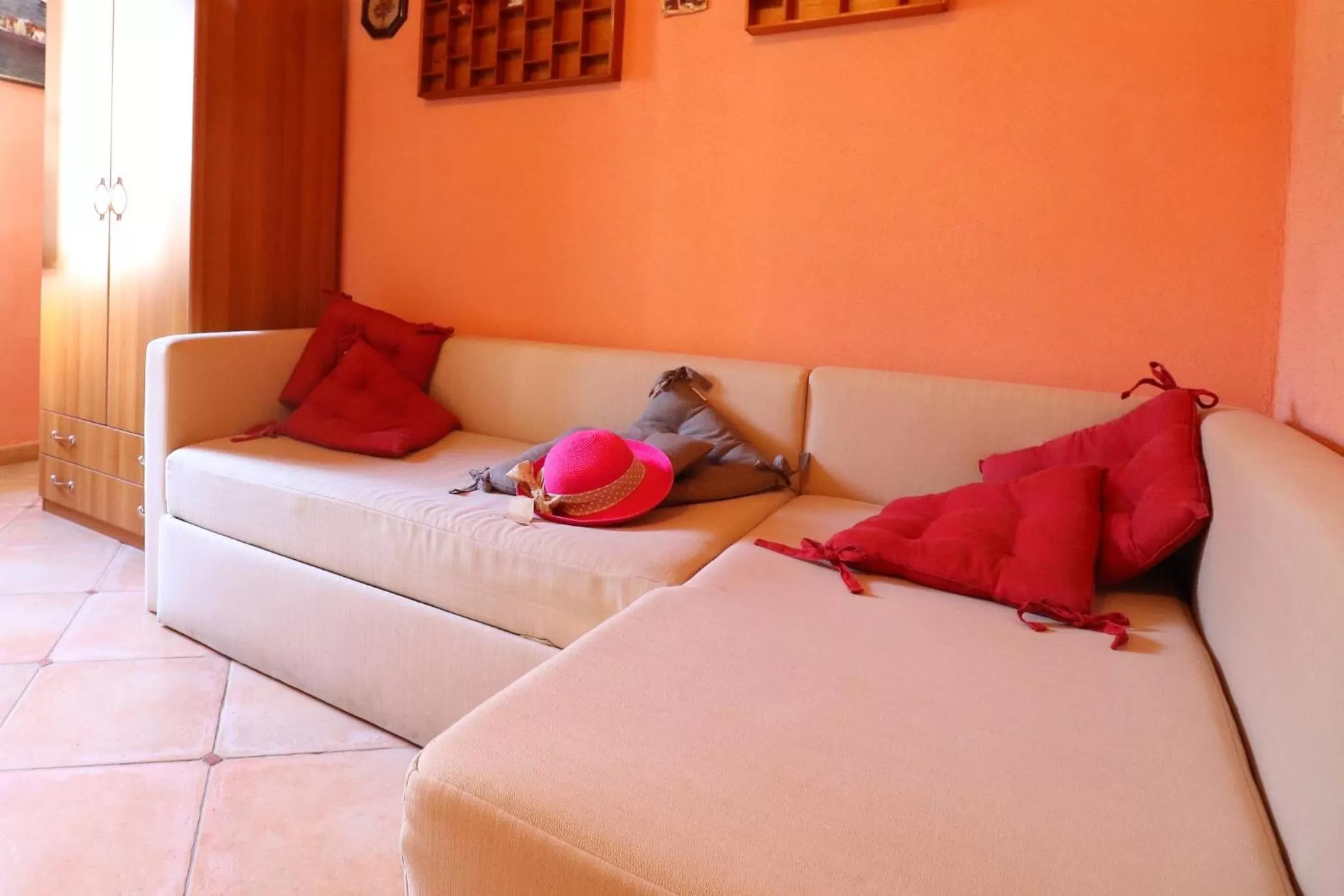 Seating area in La Maison de Titty & Margherita